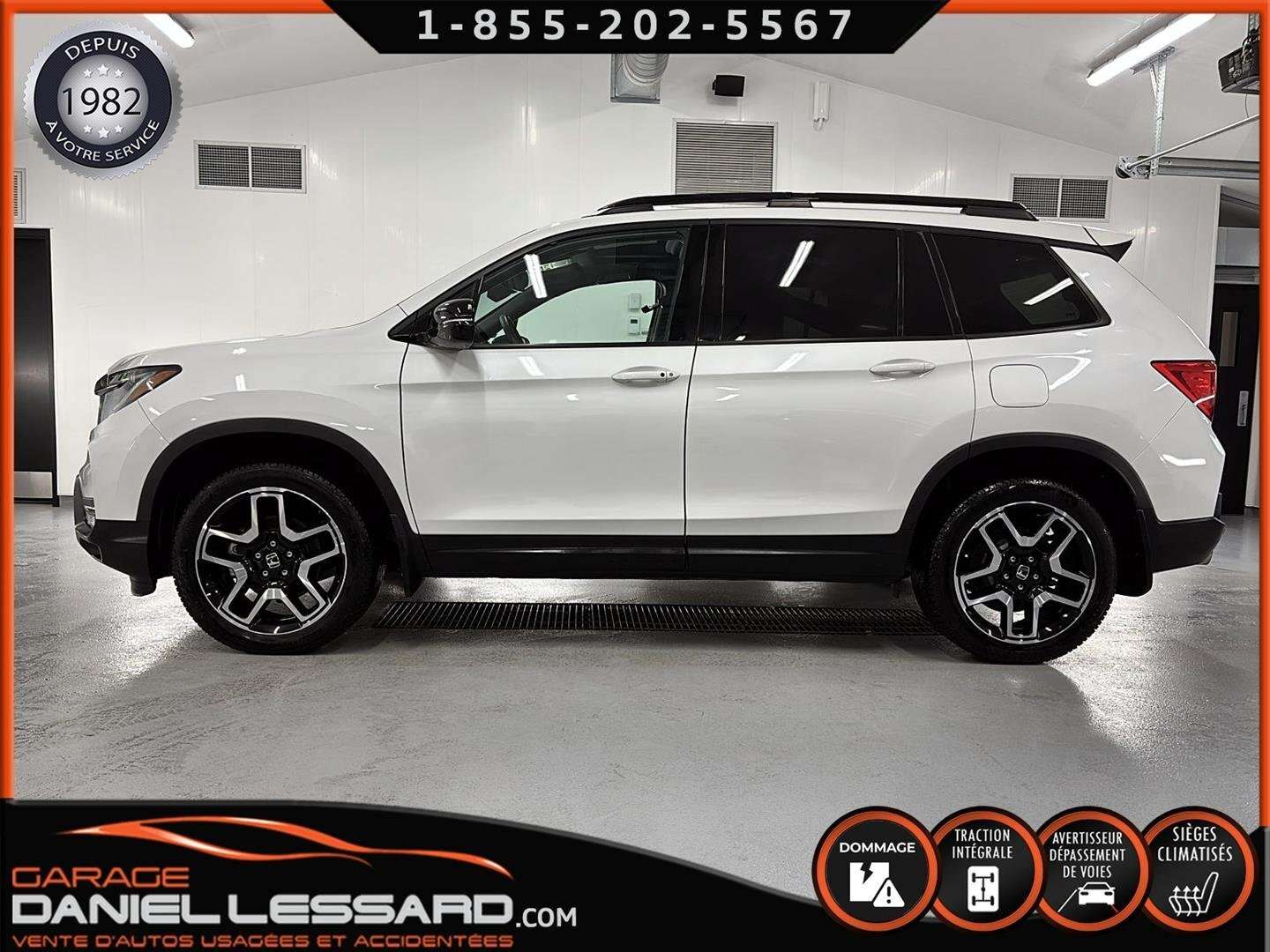 2023 Honda Passport TouringTOURING AWD, CUIR, TOIT, GPS, VGA A REPARER — снимка 1