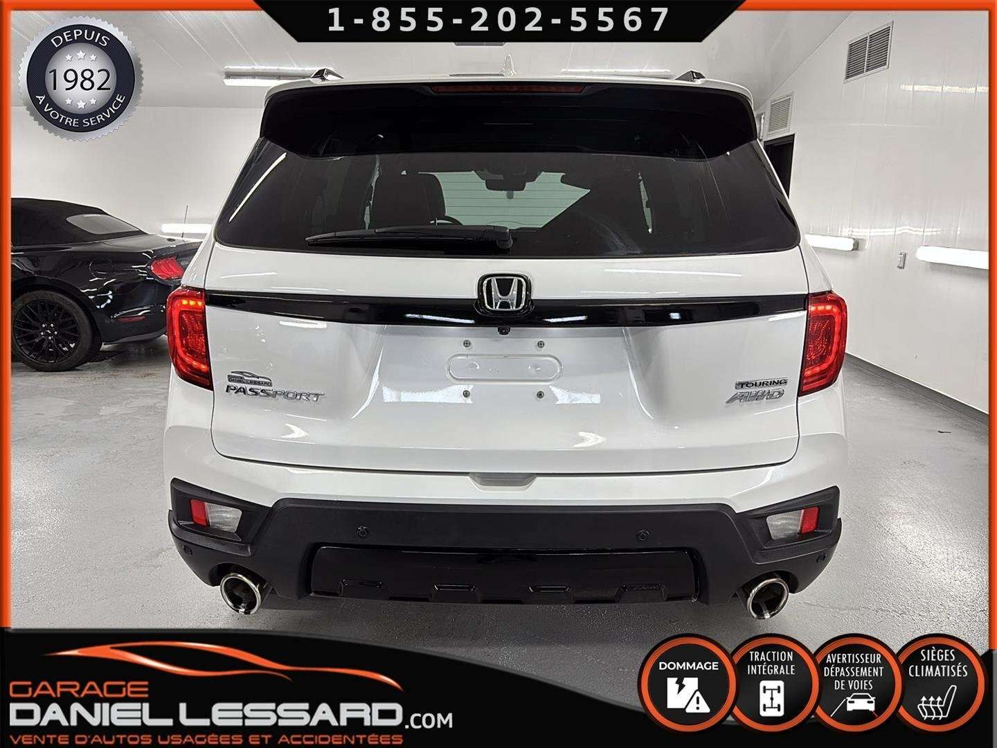 2023 Honda Passport TouringTOURING AWD, CUIR, TOIT, GPS, VGA A REPARER — снимка 1