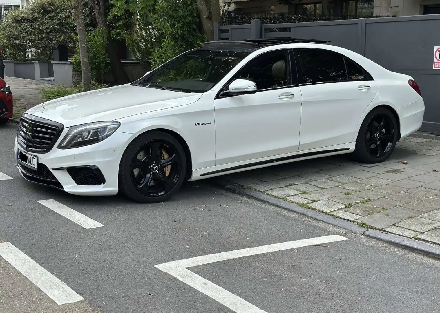 Mercedes-Benz S 550 Weiß - 1