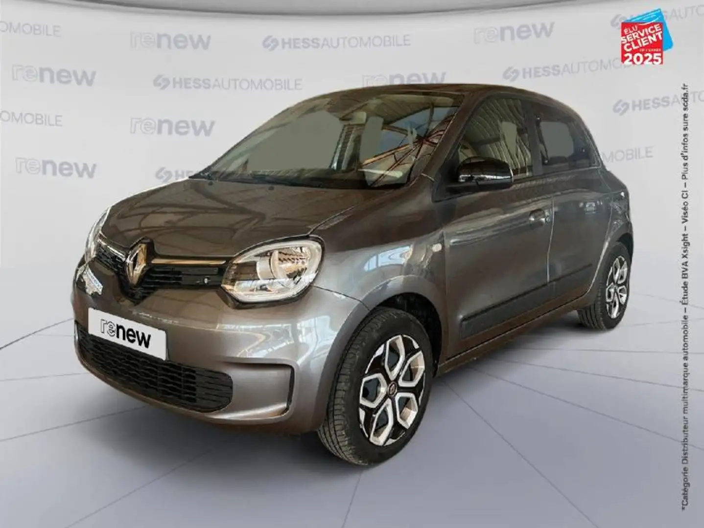 Renault Twingo E-Tech Electric Equilibre R80 Achat Intégral Gris - 1