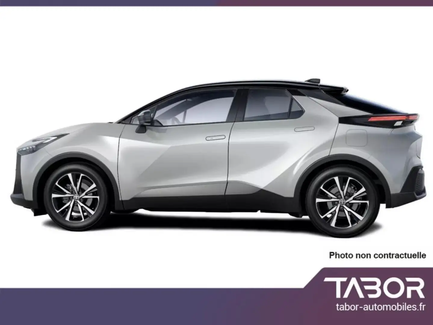 Toyota C-HR 1.8 Hybrid 122 Aut. 18R ACC GPS Argent - 2
