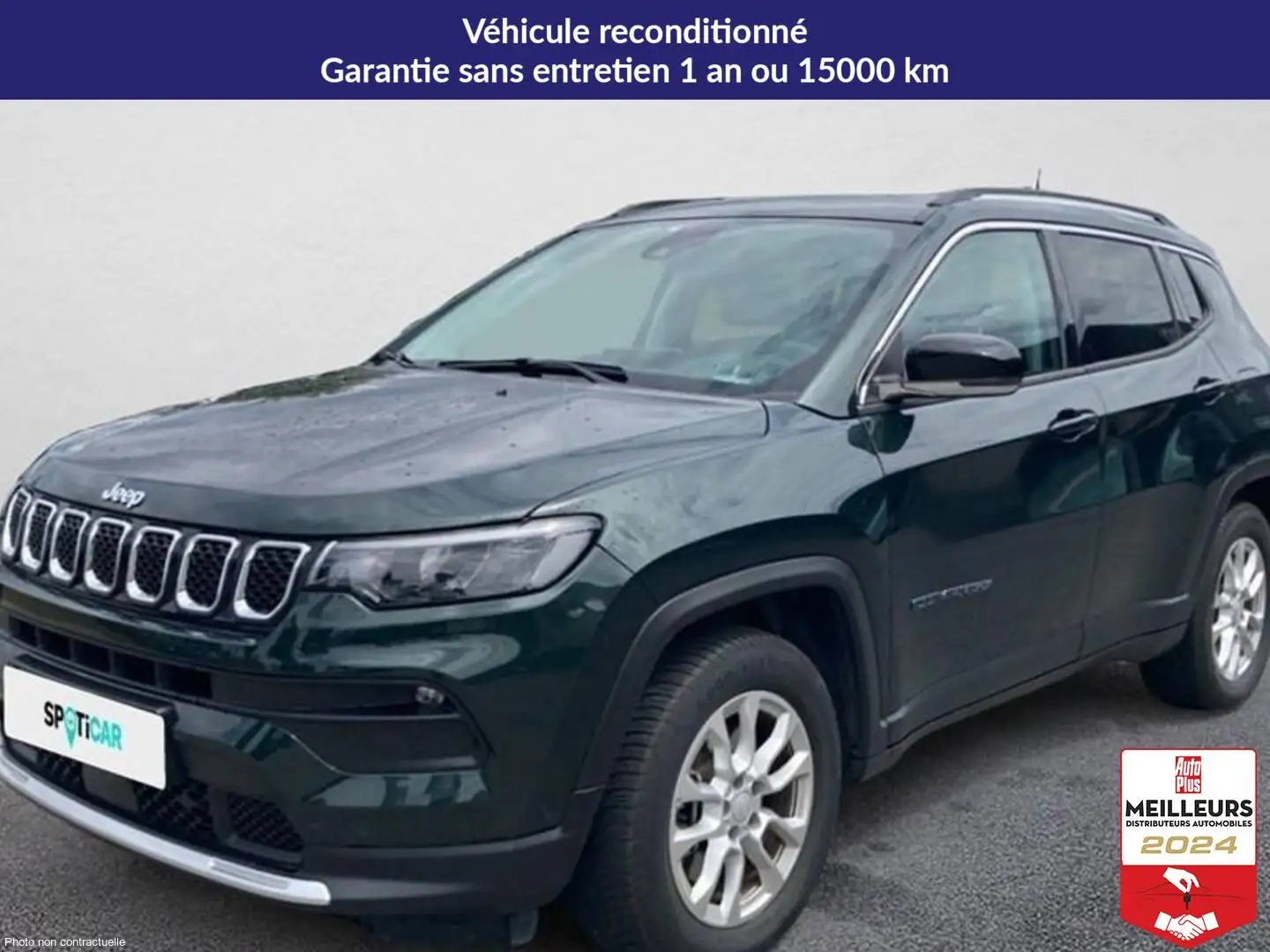 Jeep Compass 1.3 phev t4 190 ch 4xe eawd limited Vert - 1