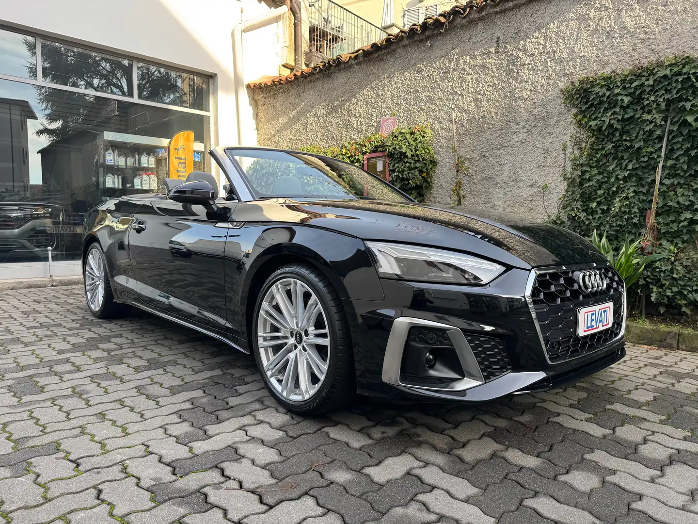Audi A5 Cabrio 2.0 tfsi mh S line edition quattro s-tronic Nero - 1
