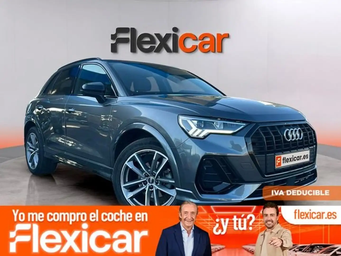 Audi Q3 35 TDI S tronic 110kW Gris - 1