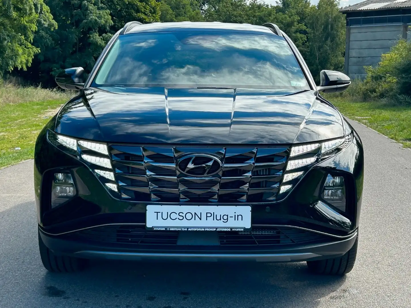 Hyundai TUCSON TUCSON 1.6 T-GDI Plug-in-Hybrid Trend *AHK*LED* Negro - 2