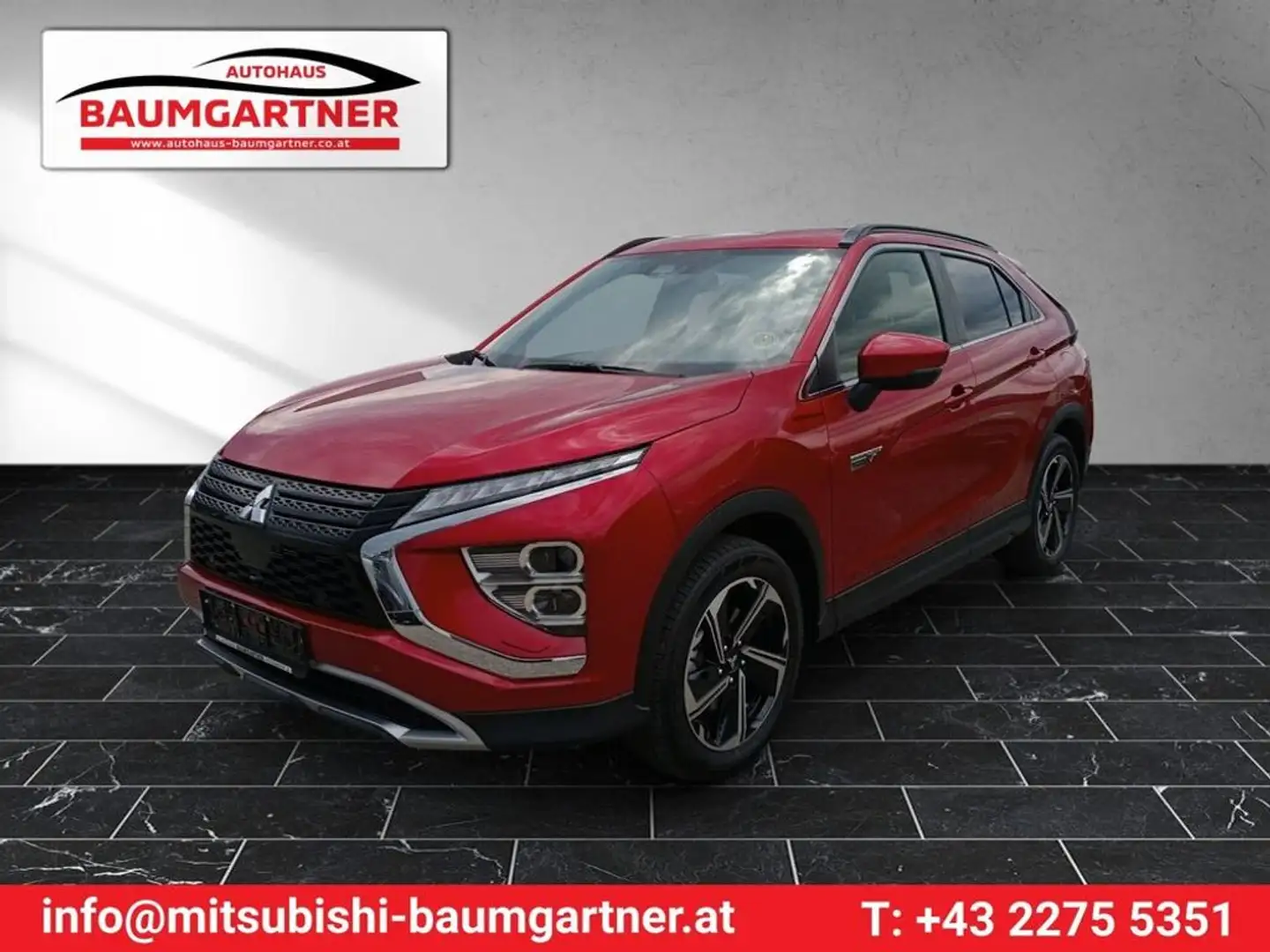 Mitsubishi Eclipse Cross Eclipse Cross 2,4 PHEV 4WD Intense+ CVT Aut. Rood - 1