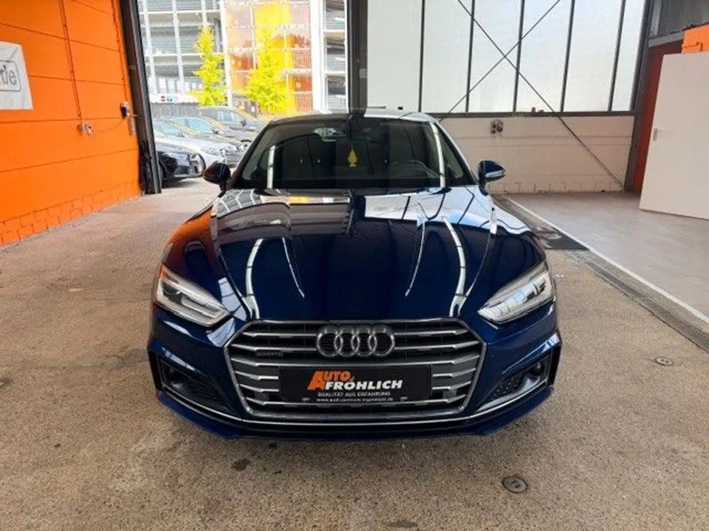 Audi A5 Sportback 3.0 TDI quattro design S Line ACC Bleu - 2