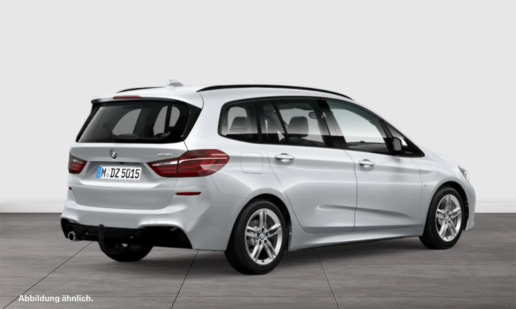 BMW 218 i Gran Tour. M Sport Navi+3.Sitzreihe+Hifi+DAB+KZG Silber - 2