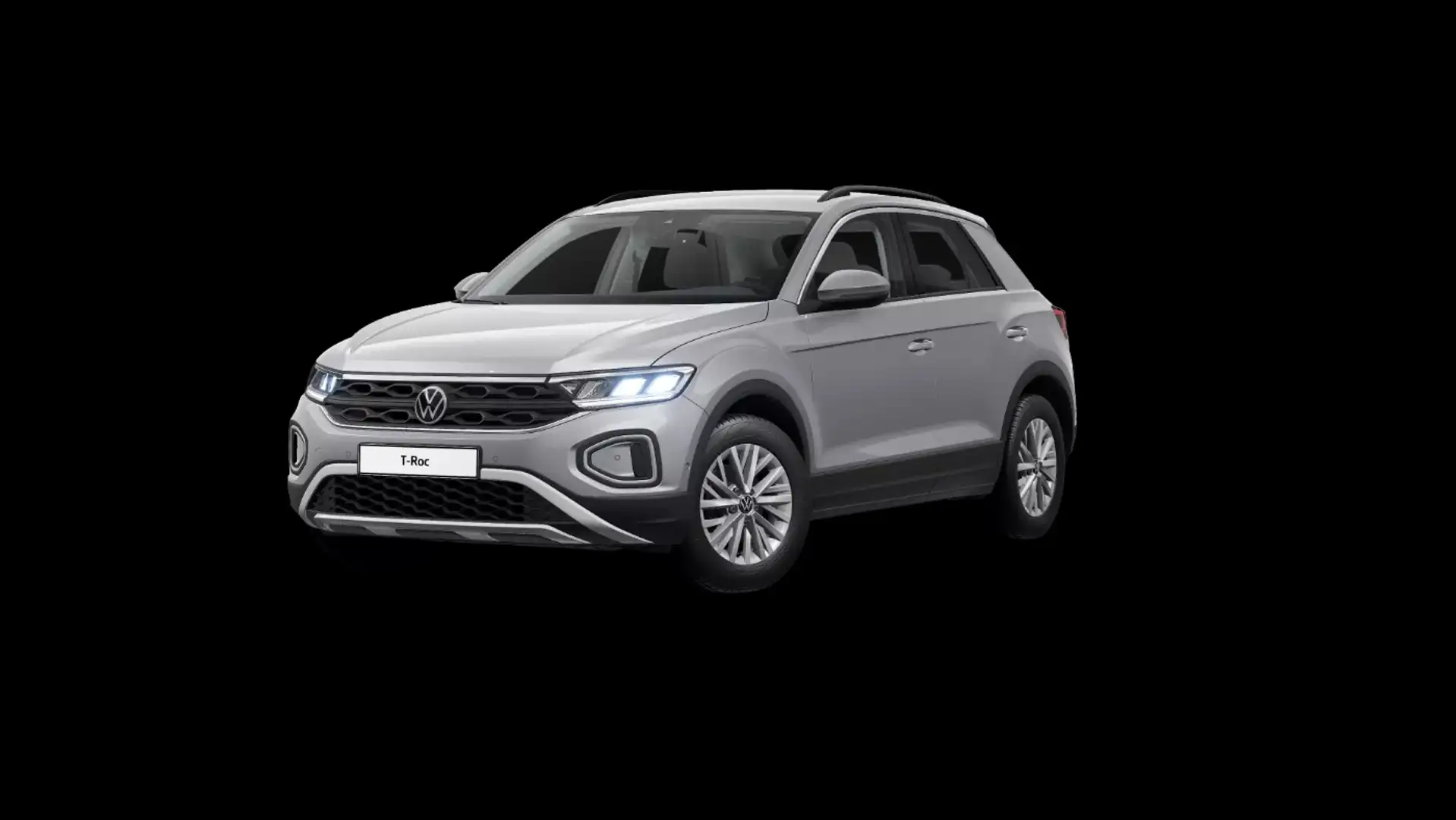 Volkswagen T-Roc Life (SHZ.NAVI.AHK.PDC.LED.DAB) 1.0 TSI Argent - 2