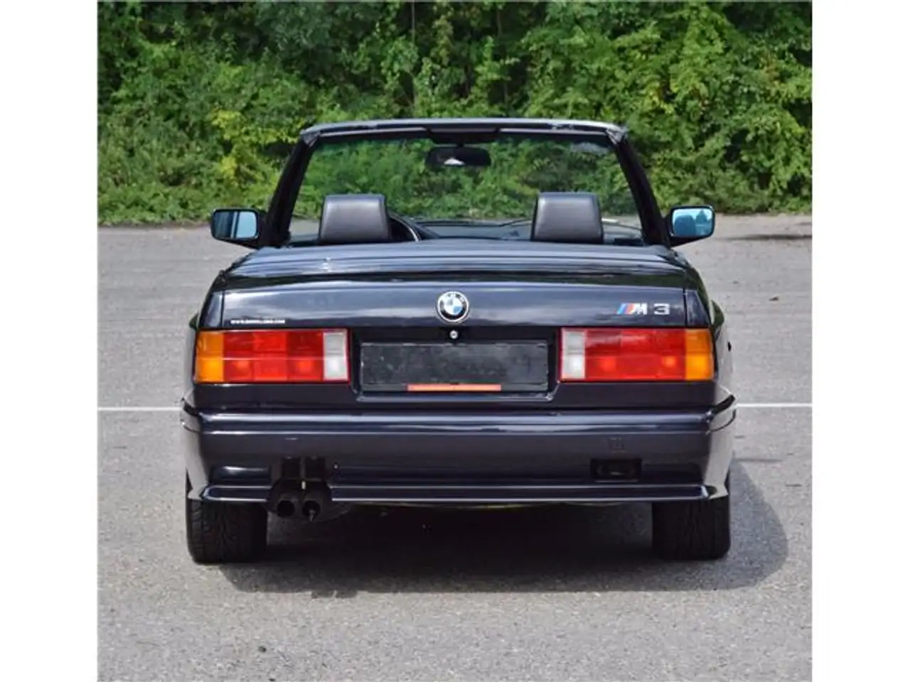 BMW M3 cabrio E30 macaoblauw 144000 km zwart leder airco!, foto 9