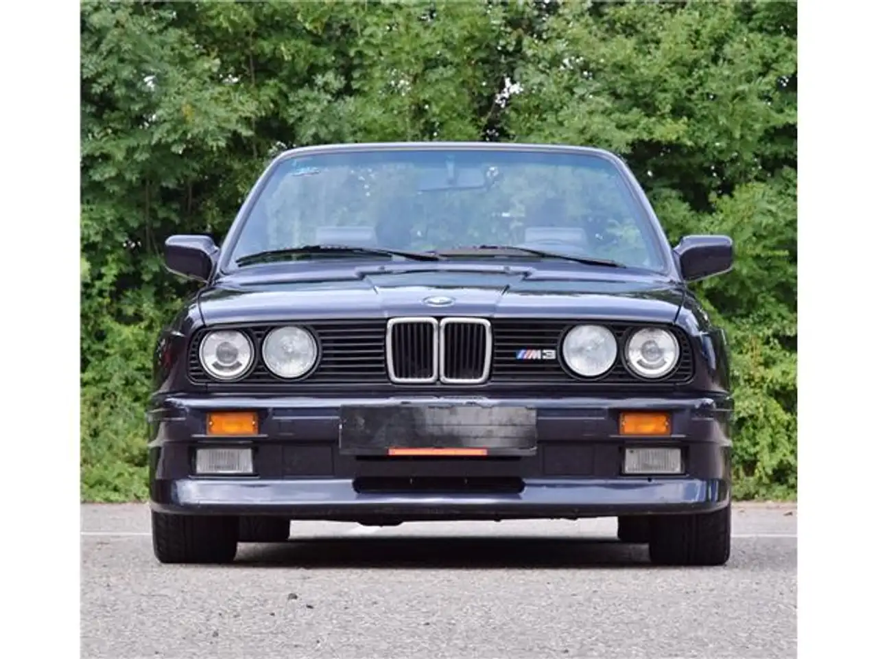 BMW M3 cabrio E30 macaoblauw 144000 km zwart leder airco!, foto 5