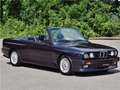 BMW M3 cabrio E30 macaoblauw 144000 km zwart leder airco! Bleu - thumbnail 1
