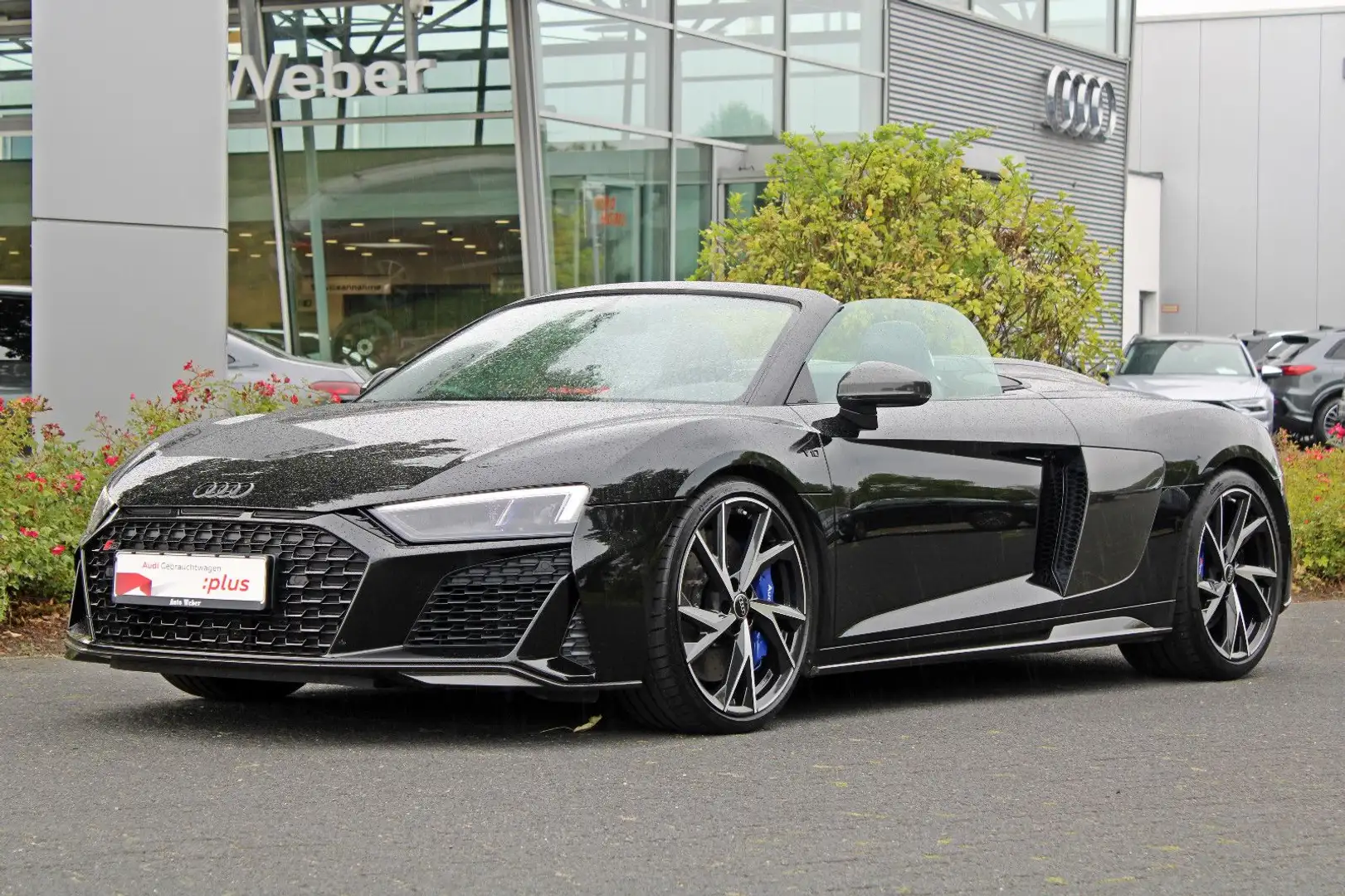 Audi R8 Spyder V10 qu. performance KERAMIK CARBON B&O Schwarz - 2