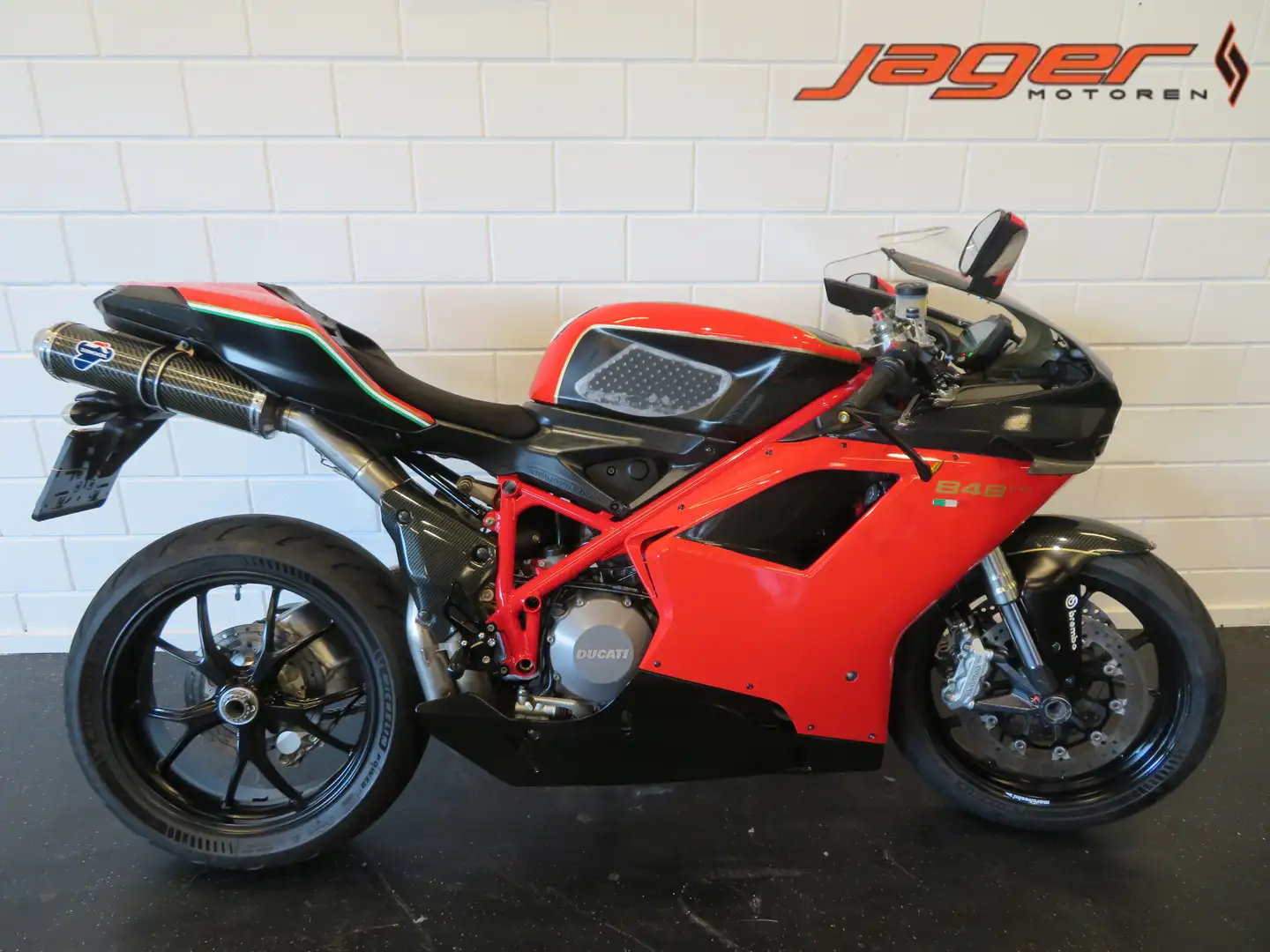 Ducati 848 EVO EDITION TERMIGNONI TOP! Stříbrná - 1