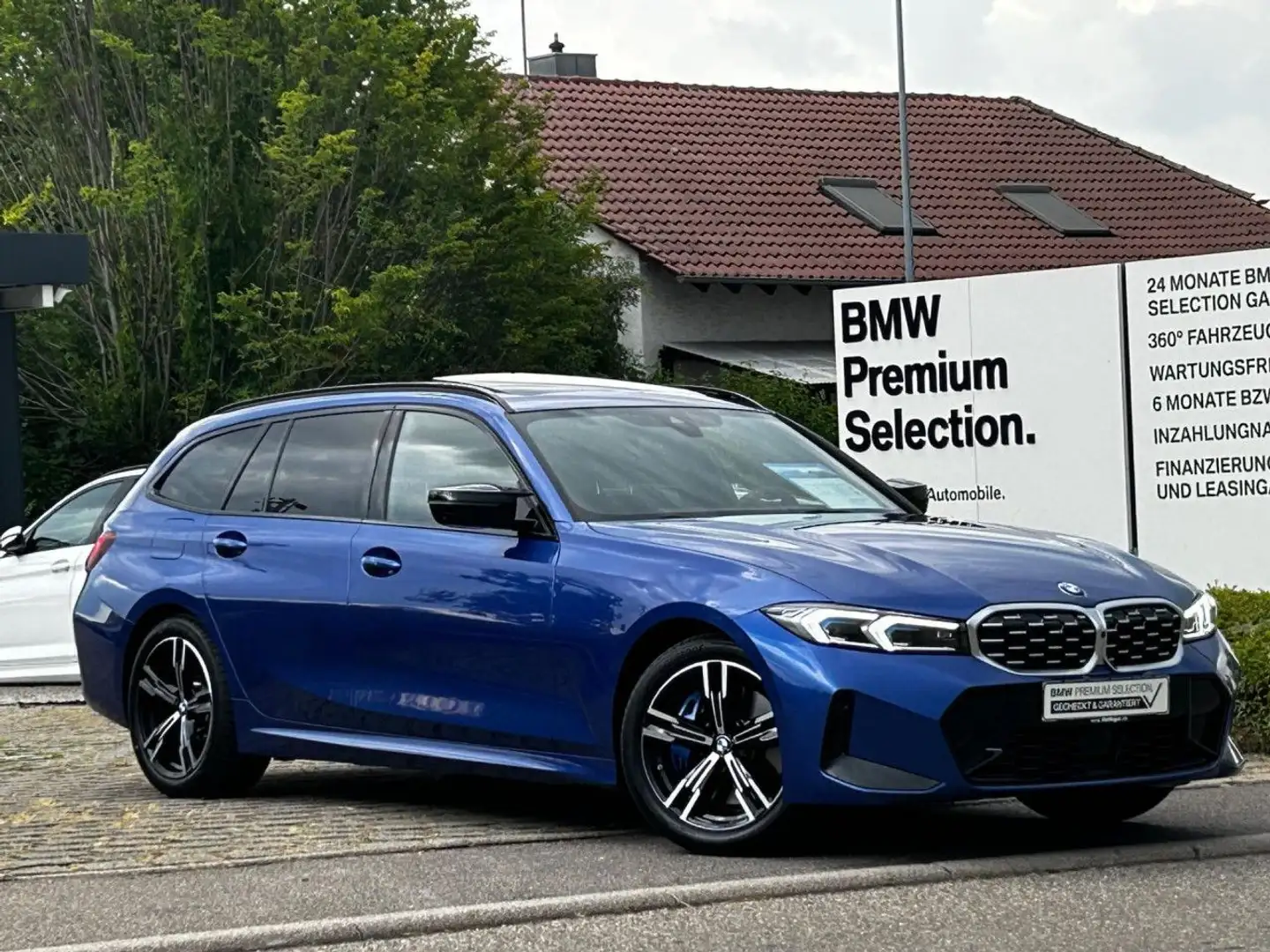 BMW 340 Md T.xDr.Leder SurView.PanoDach ACC HUD AHK LED Albastru - 2