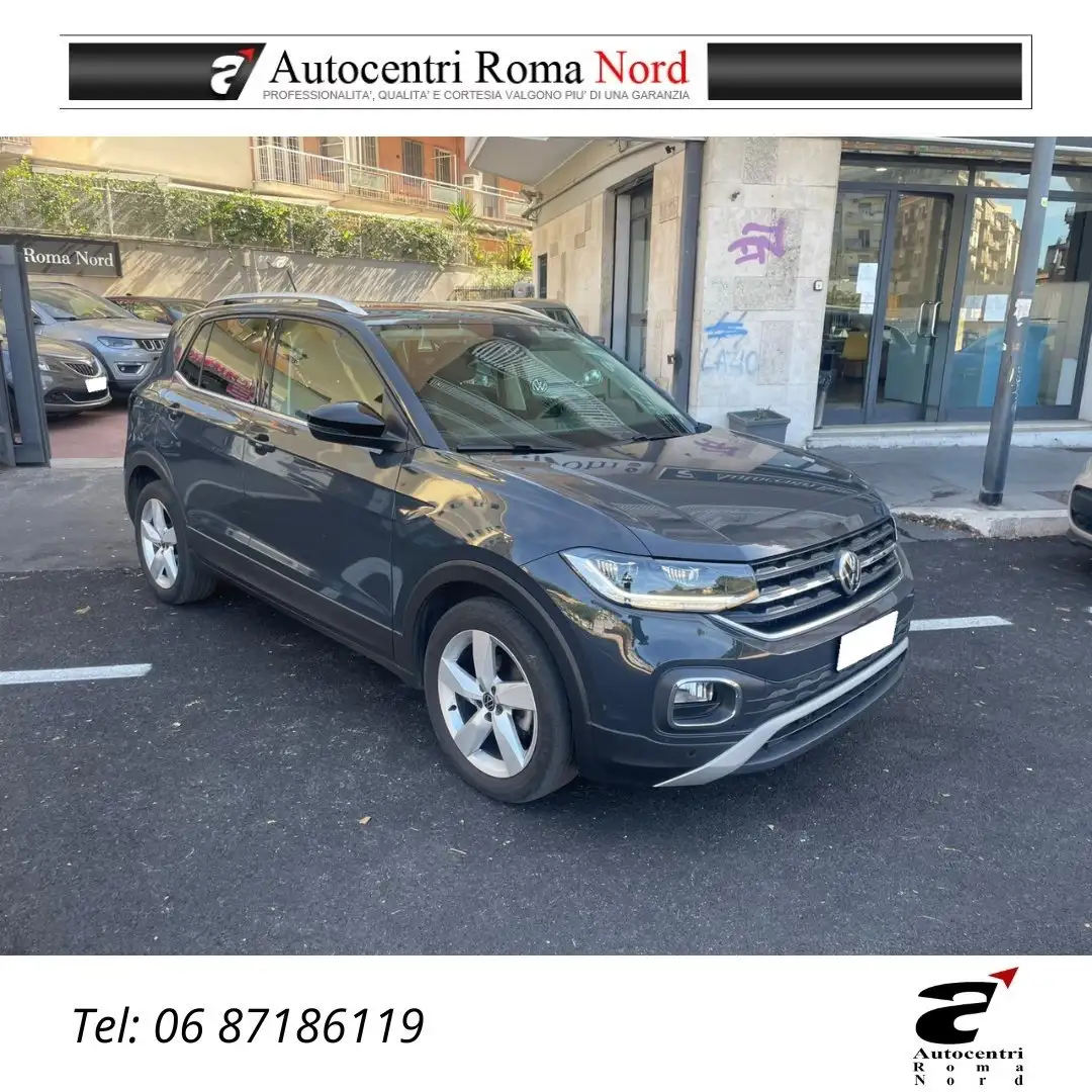 Volkswagen T-Cross 1.0 tsi Advanced 115cv dsg AUTOMATICA Gris - 1