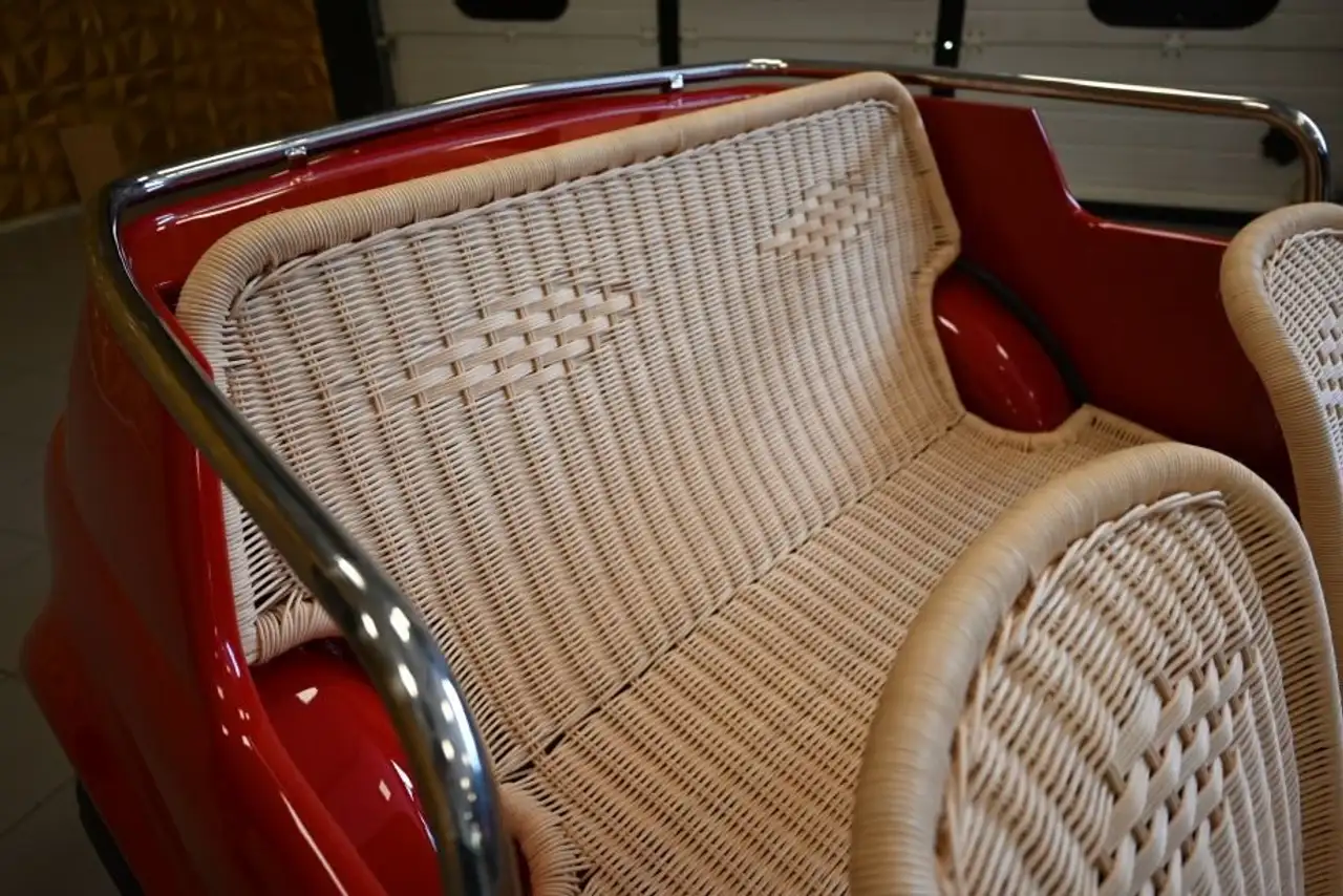 Fiat 500 F110 SPIAGGINA TOTALMENTE RESTAURATA TARGHE ORIGINALI OMOLOGATA SPIDER A LIBRETTO TUTTA NUOVA TUTTO DIMOSTRABILE UNICA!!!, foto 9
