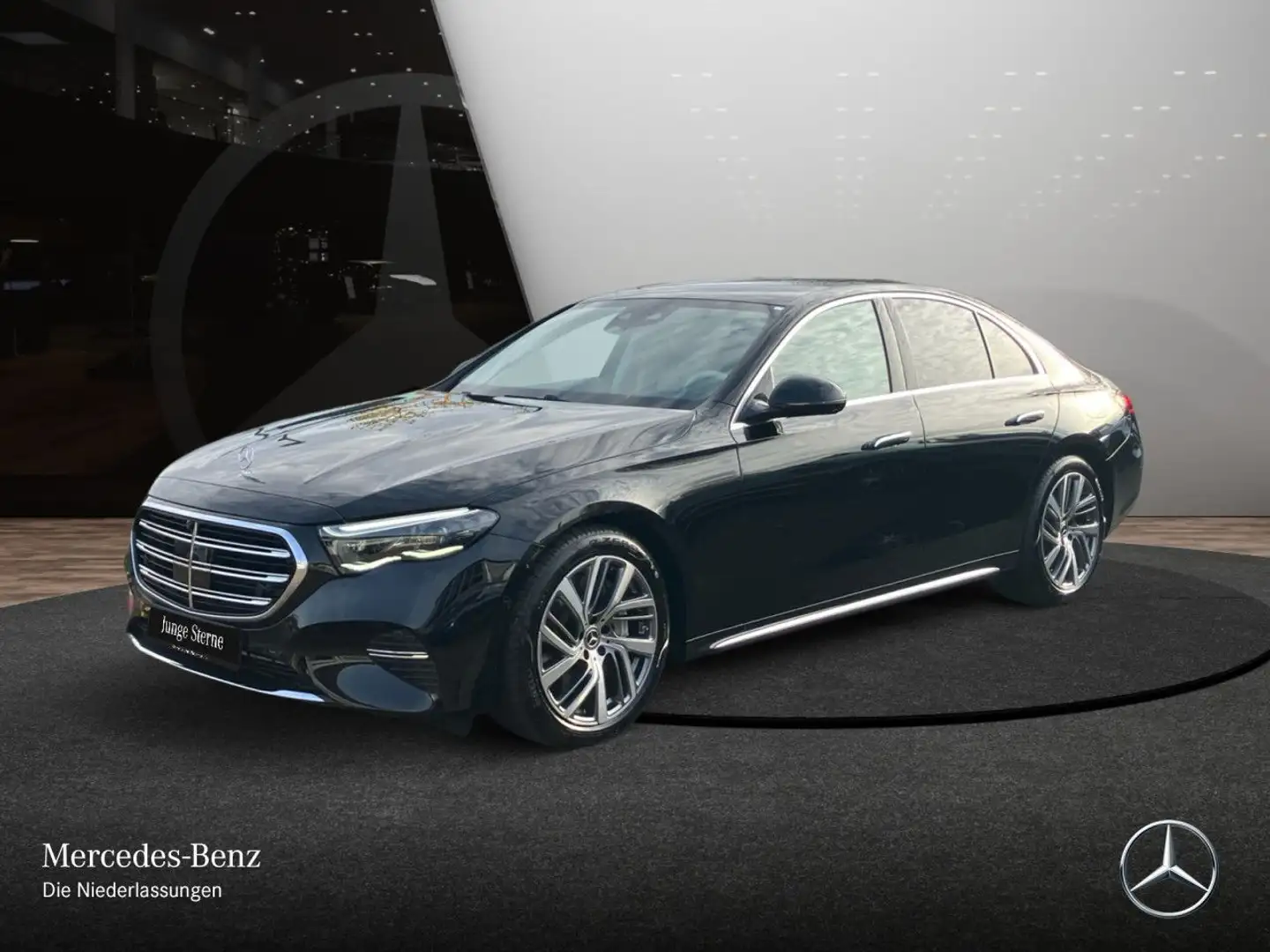 Mercedes-Benz E 300 de 4M Exclusive Fahrass 360° Airmat Distr+ Schwarz - 2