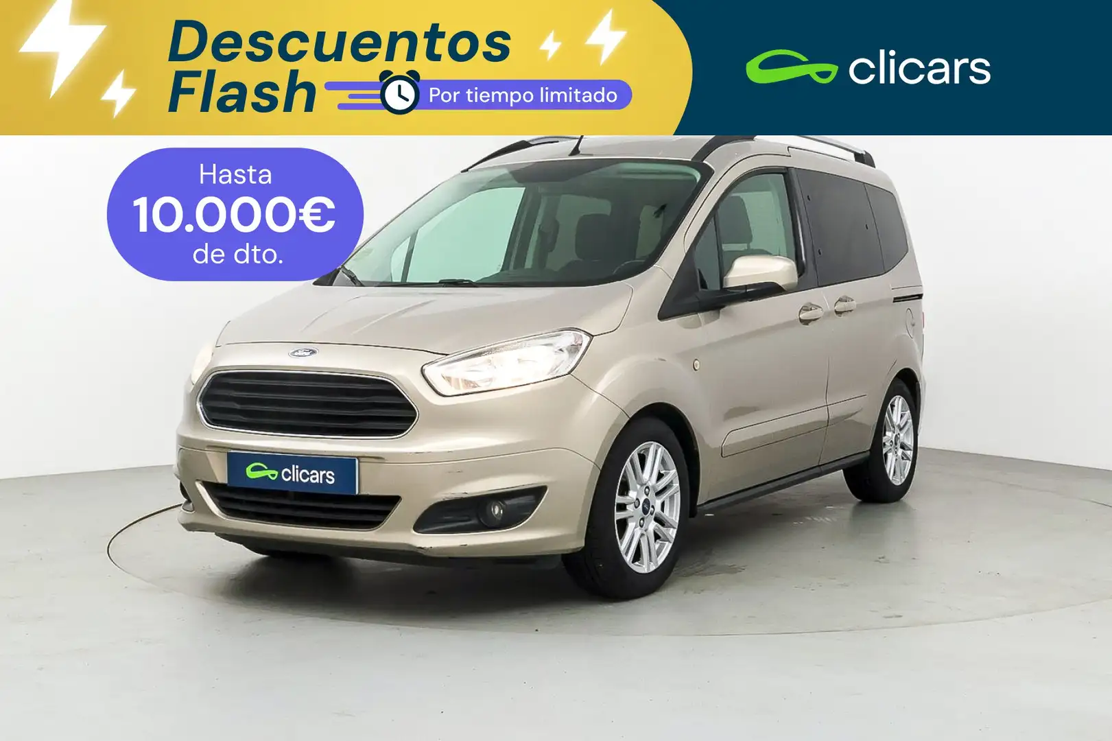 Ford Tourneo Courier 1.0 Ecoboost Titanium Naranja - 1