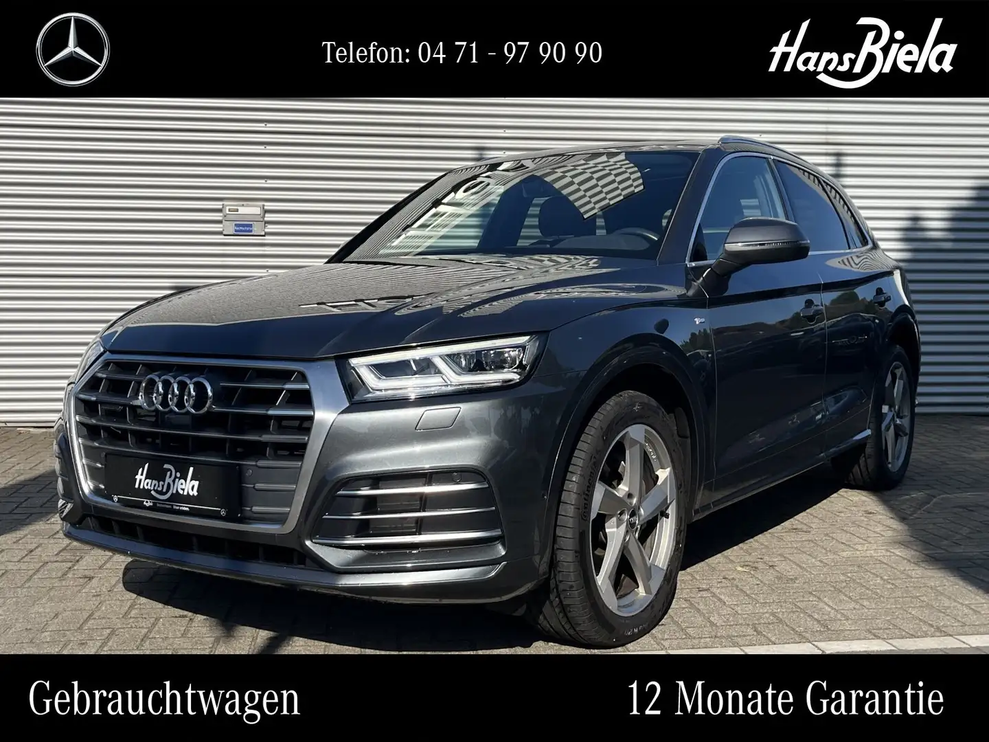 Audi Q5 Q5 2.0 TFSI sport quattro S-line/20"/AHK/Pan/LED Grau - 1