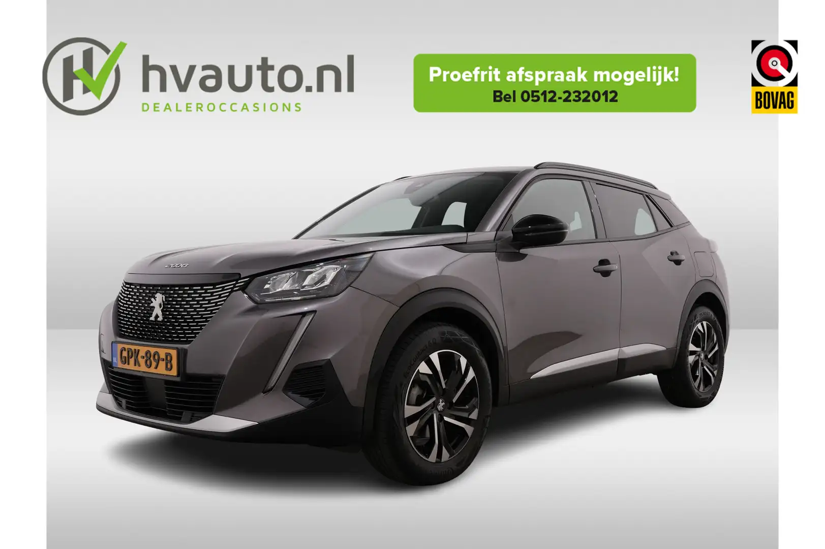 Peugeot 2008 1.2 PURETECH 130PK ALLURE EAT8 | Trekhaak | Carpla Grijs - 1