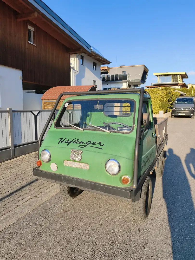 Puch Haflinger 700 ap Pritsche Grün - 1