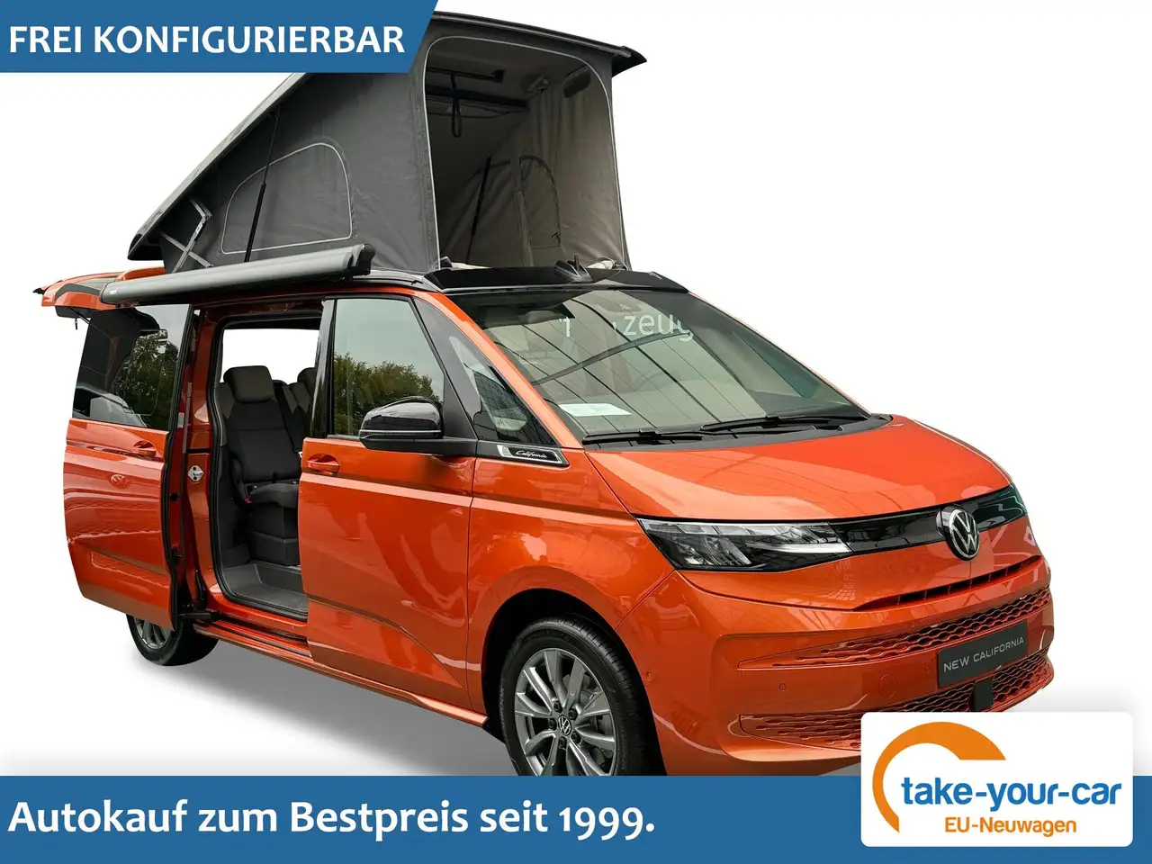 Volkswagen California LED+KAMERA+ACC+PDC+6 SITZER+AUFSTELLDACH 2.0 TS...