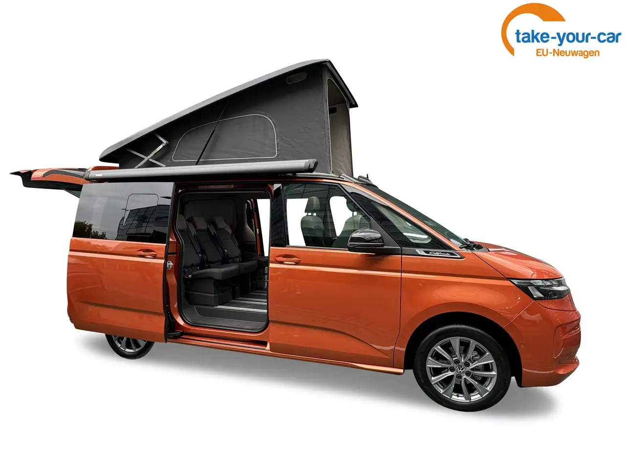 Volkswagen California LED+KAMERA+ACC+PDC+6 SITZER+AUFSTELLDACH 2.0 TS..., миниатюра 3