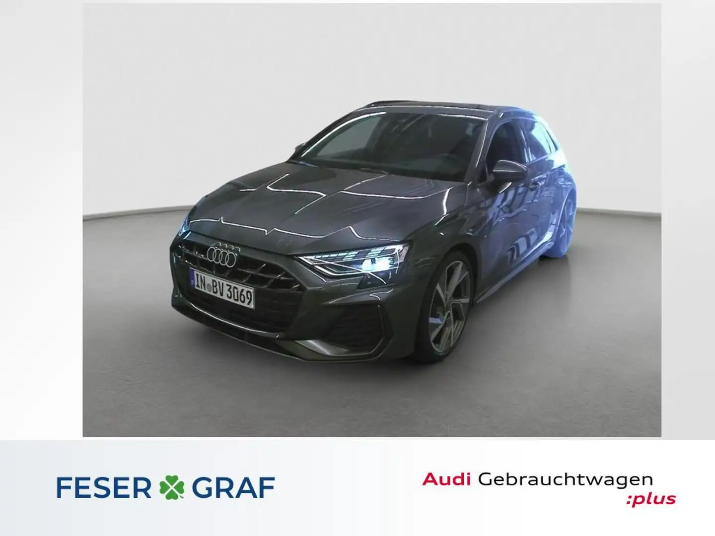Audi A3 35 TFSI - 2 x S line - NAVI - AHK Grau - 1