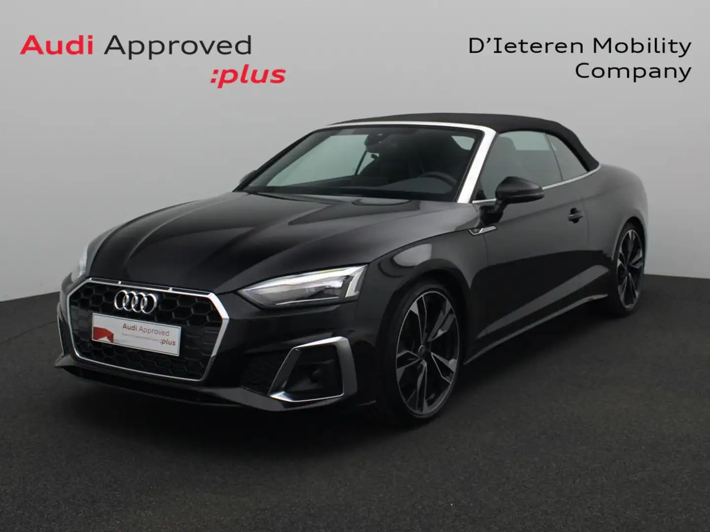 Audi A5 Cabriolet S-Line 35 TFSI 150 PK S-tronic / PDC / C Zwart - 1