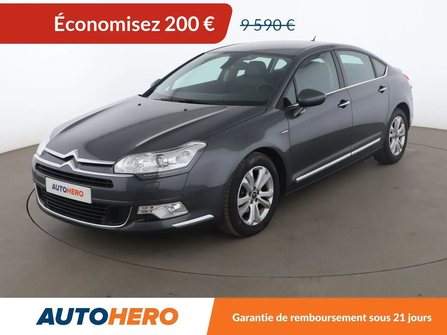 Citroen C5 2.0 HDi Exclusive BVM6 Grigio - 1