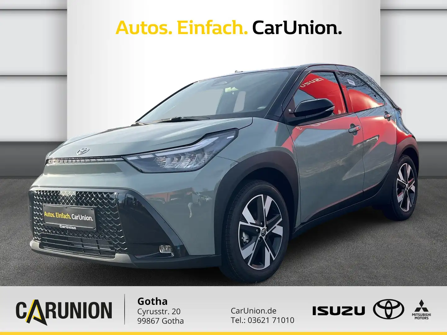 Toyota Aygo 1,5 l Teamplayer CVT Grün - 1