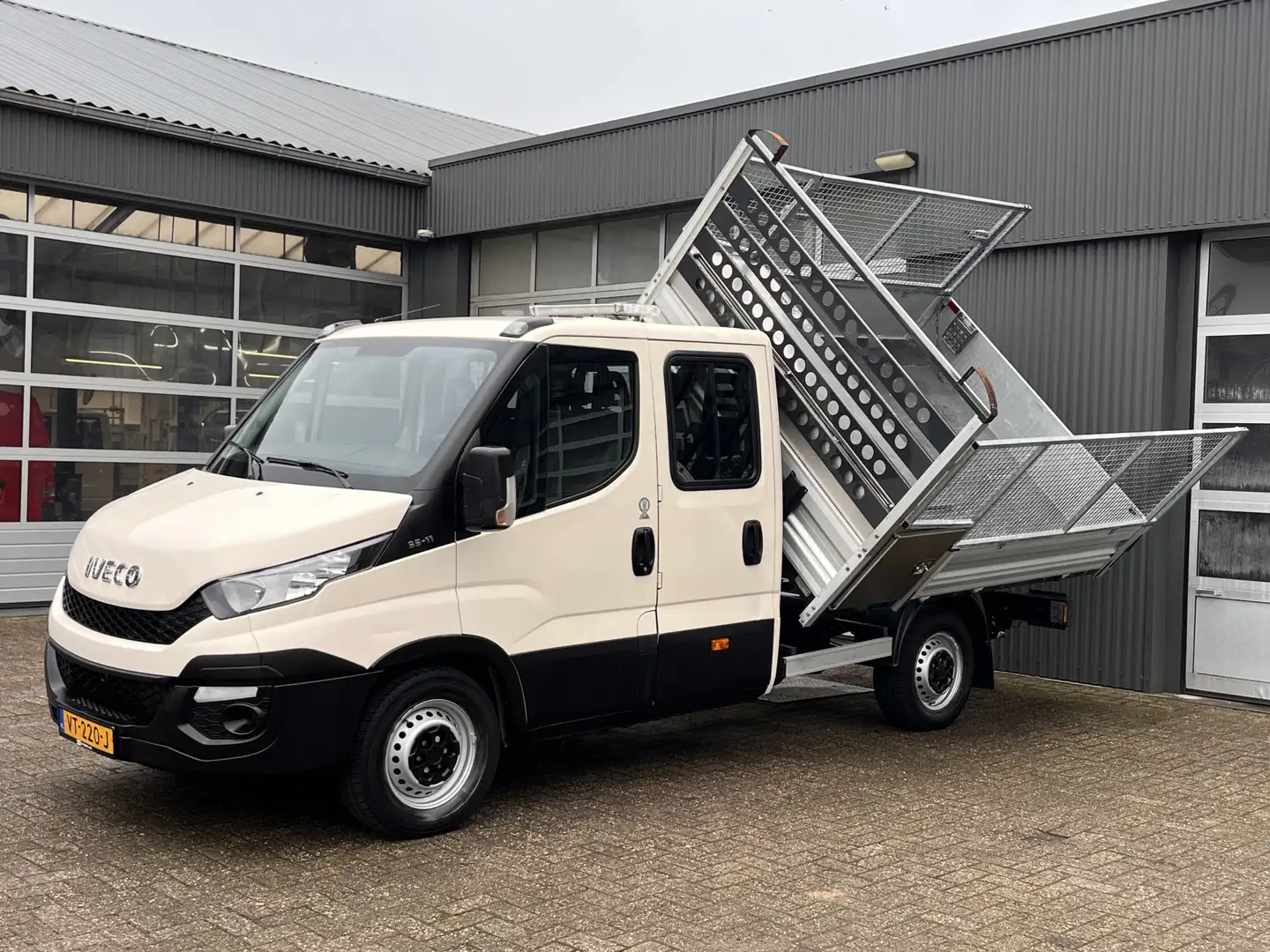 Iveco Daily 35S11D 2.3 3 zijden kipper Airco Telefoonverbindin Alb - 2