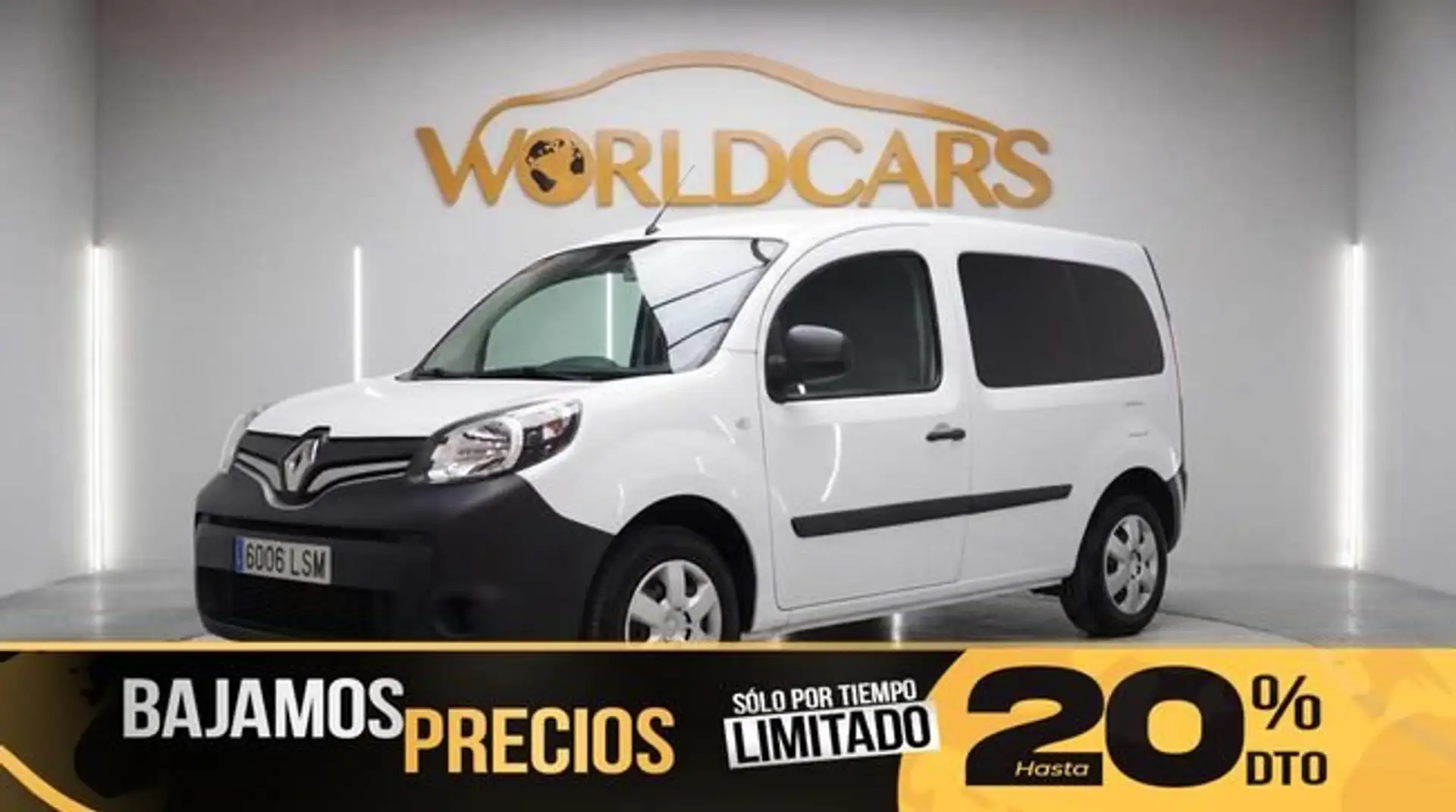 Renault Kangoo z.e. maxi 5 plazas 60 cv Blanco - 1