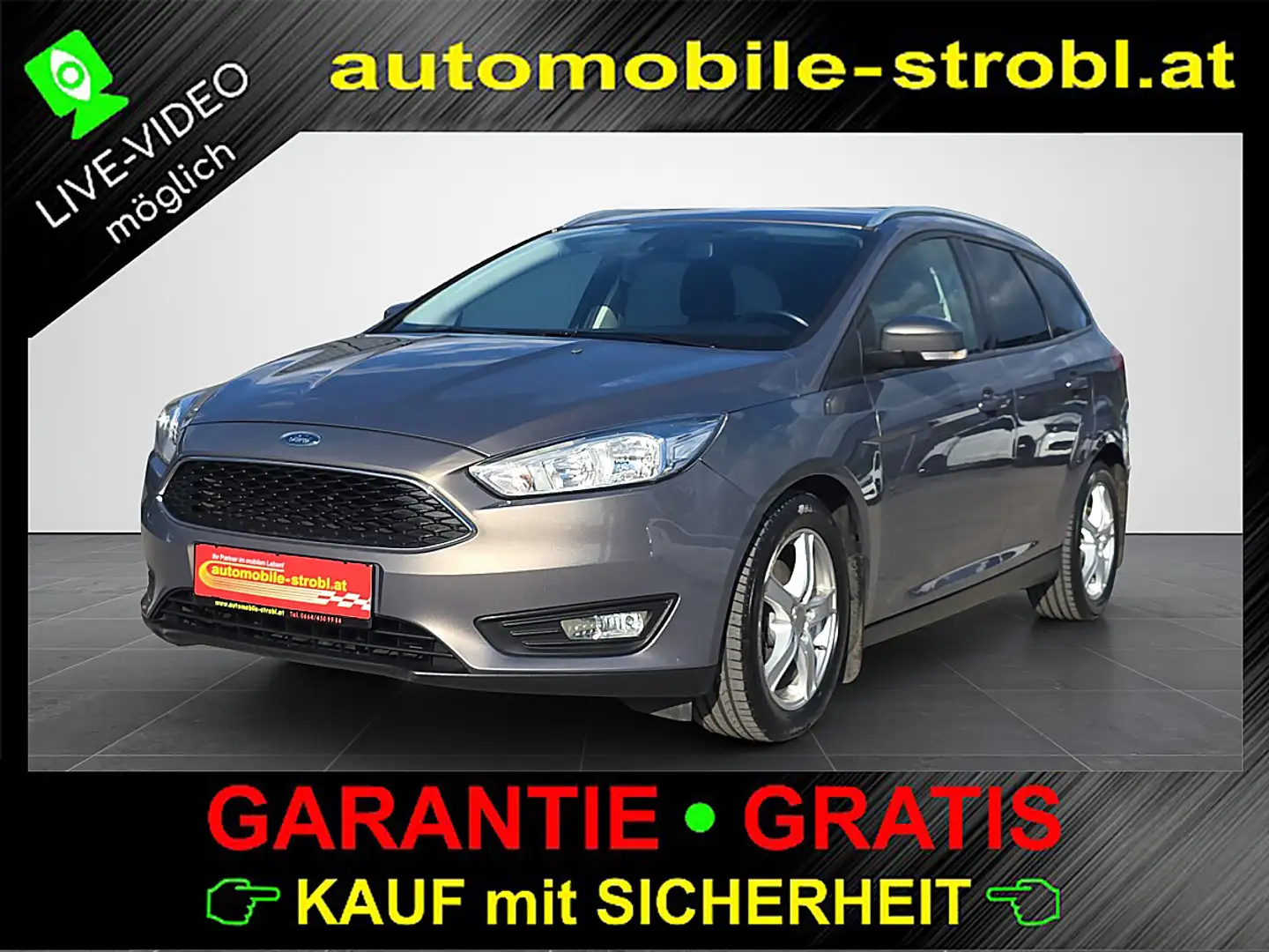 Ford Focus Trav. Trend*AHV*RFK*Sitzhzg*GARANTIE* Grau - 1