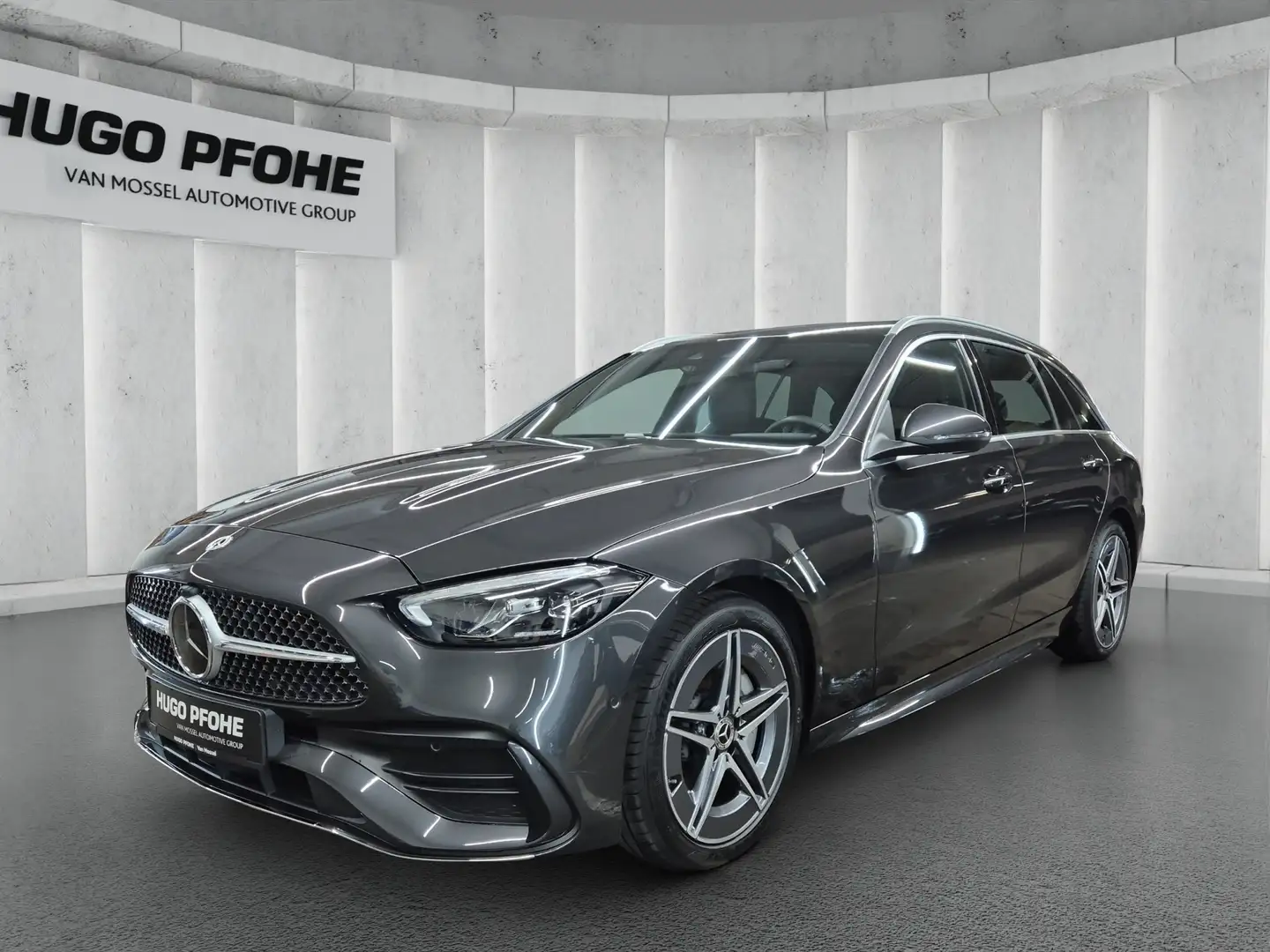 Mercedes-Benz C 300 T AMG Line Grau - 1