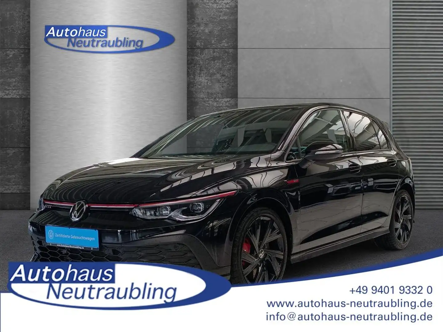 Volkswagen Golf 8 2.0 TSI "GTI CLUBSPORT" 300 PS DSG+KEYLESS+NAVI+ Noir - 1