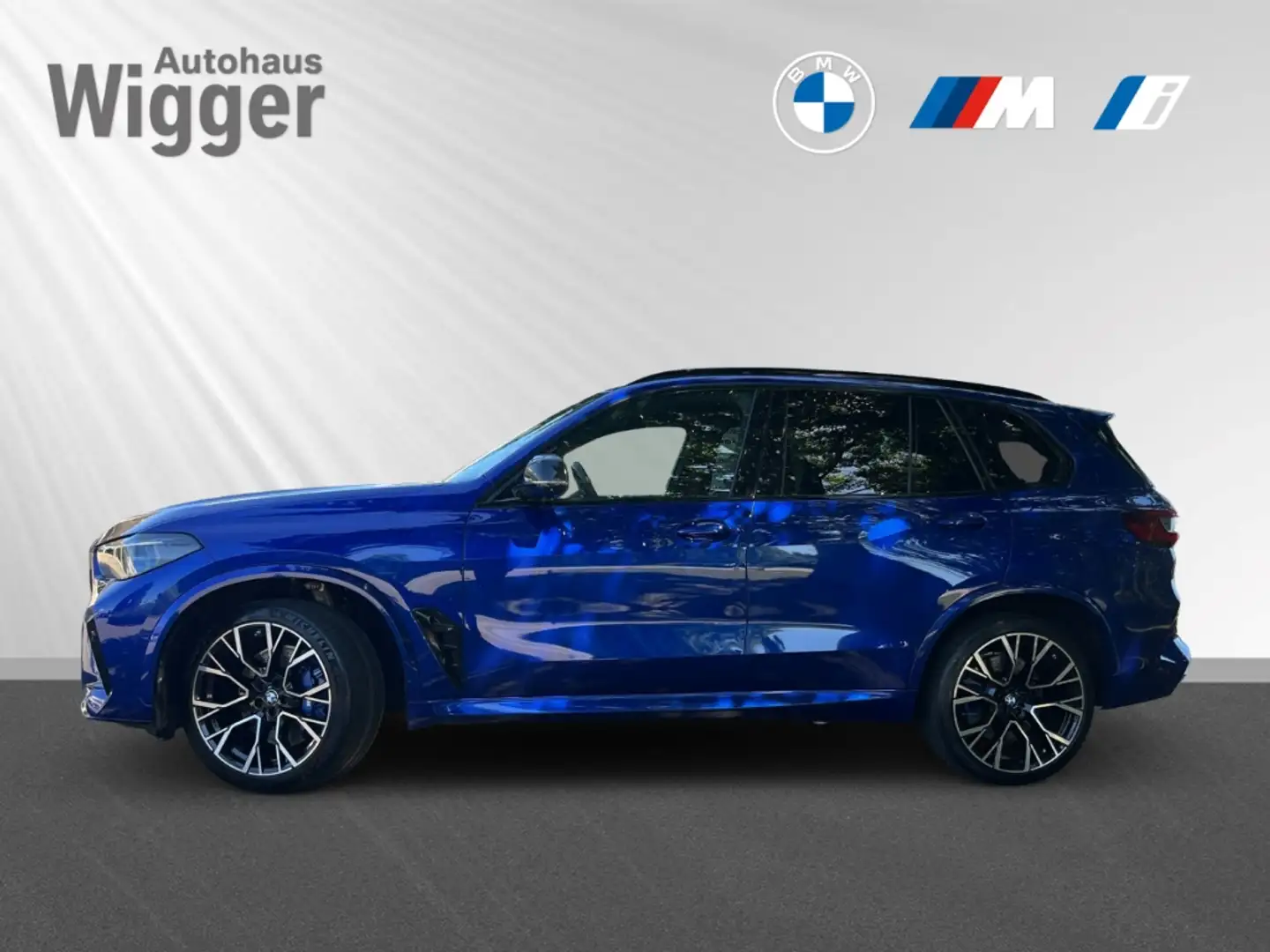 BMW X5 M Competition/HUD/AHK/Navi/M Drivers Package Blauw - 2