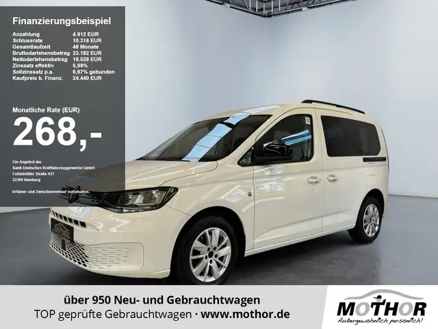 2022 Volkswagen Caddy in White for sale