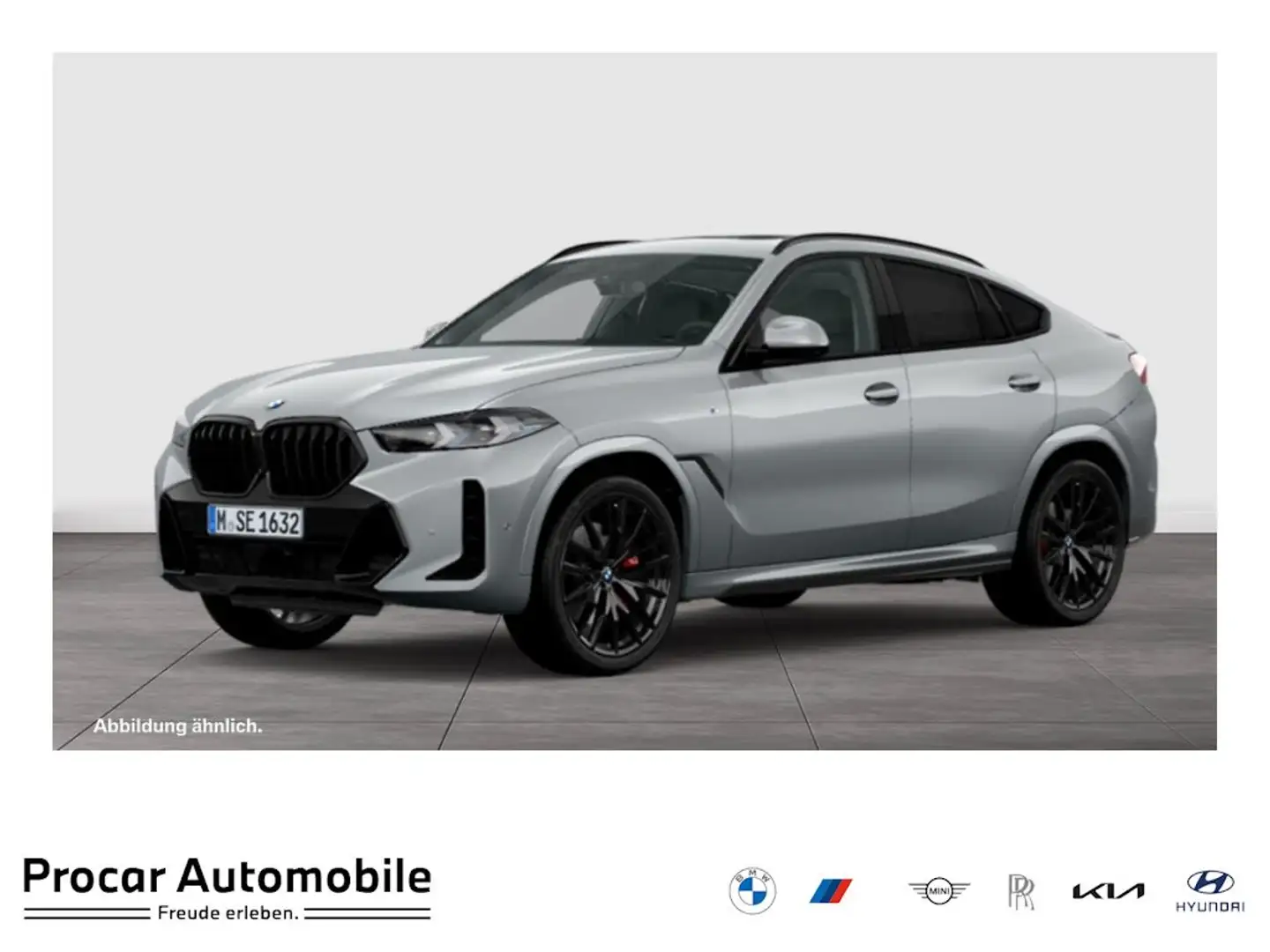 BMW X6 xDrive30d M Sport HUD PANO ACC AHK RFK NAVI LED Grau - 1