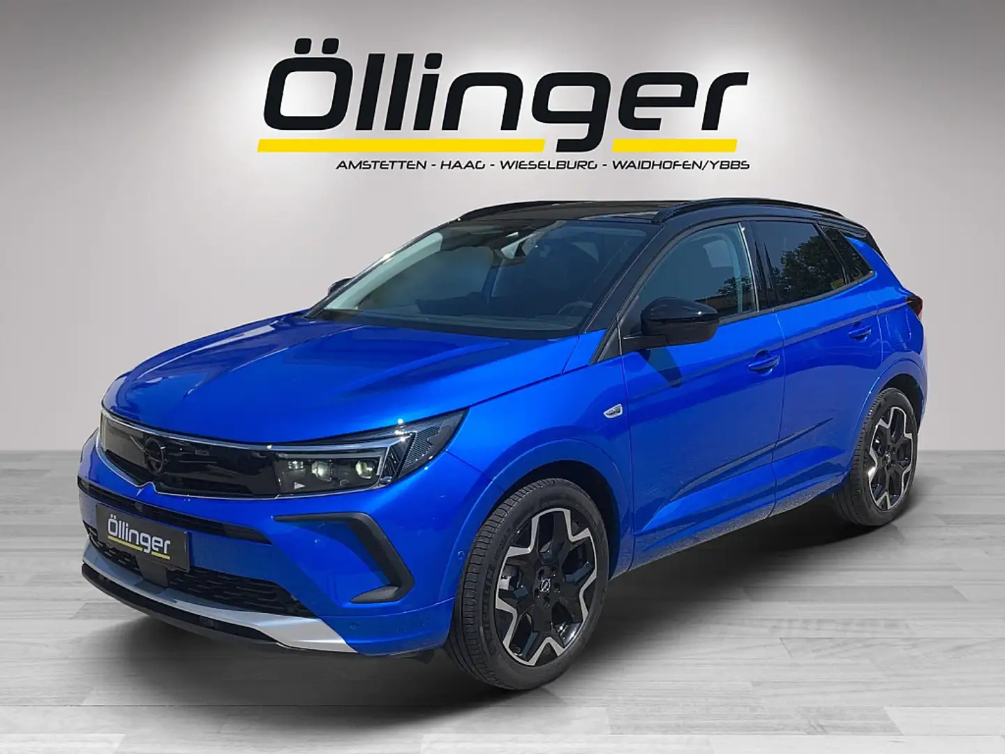 Opel Grandland Plug-in Hybrid Ultimate ALLRAD + LEDER + NIGHT ... Bleu - 1