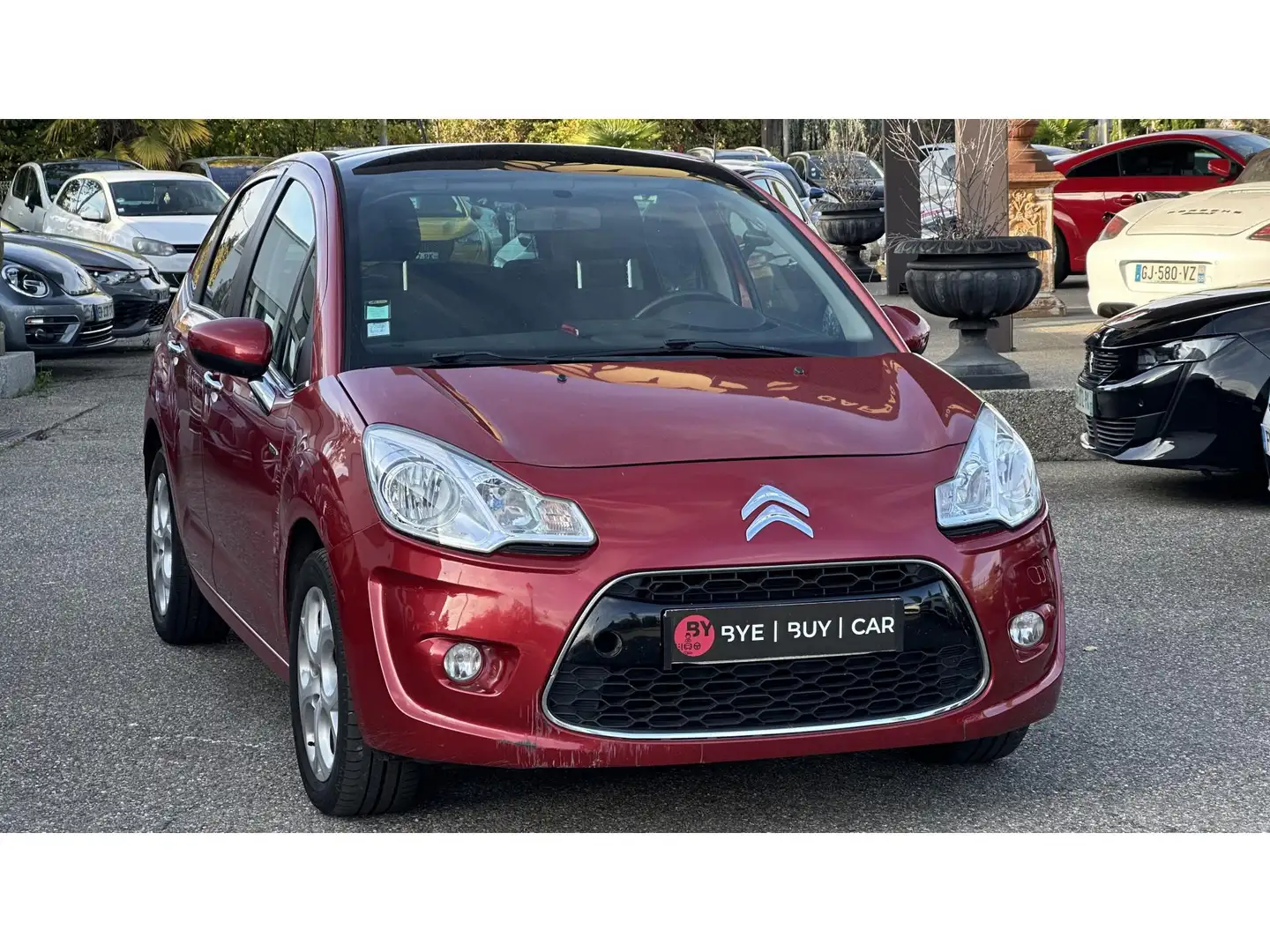 Citroen C3 1.6 e-HDi 92 Exclusive - GARANTE 12 MOIS Rouge - 1