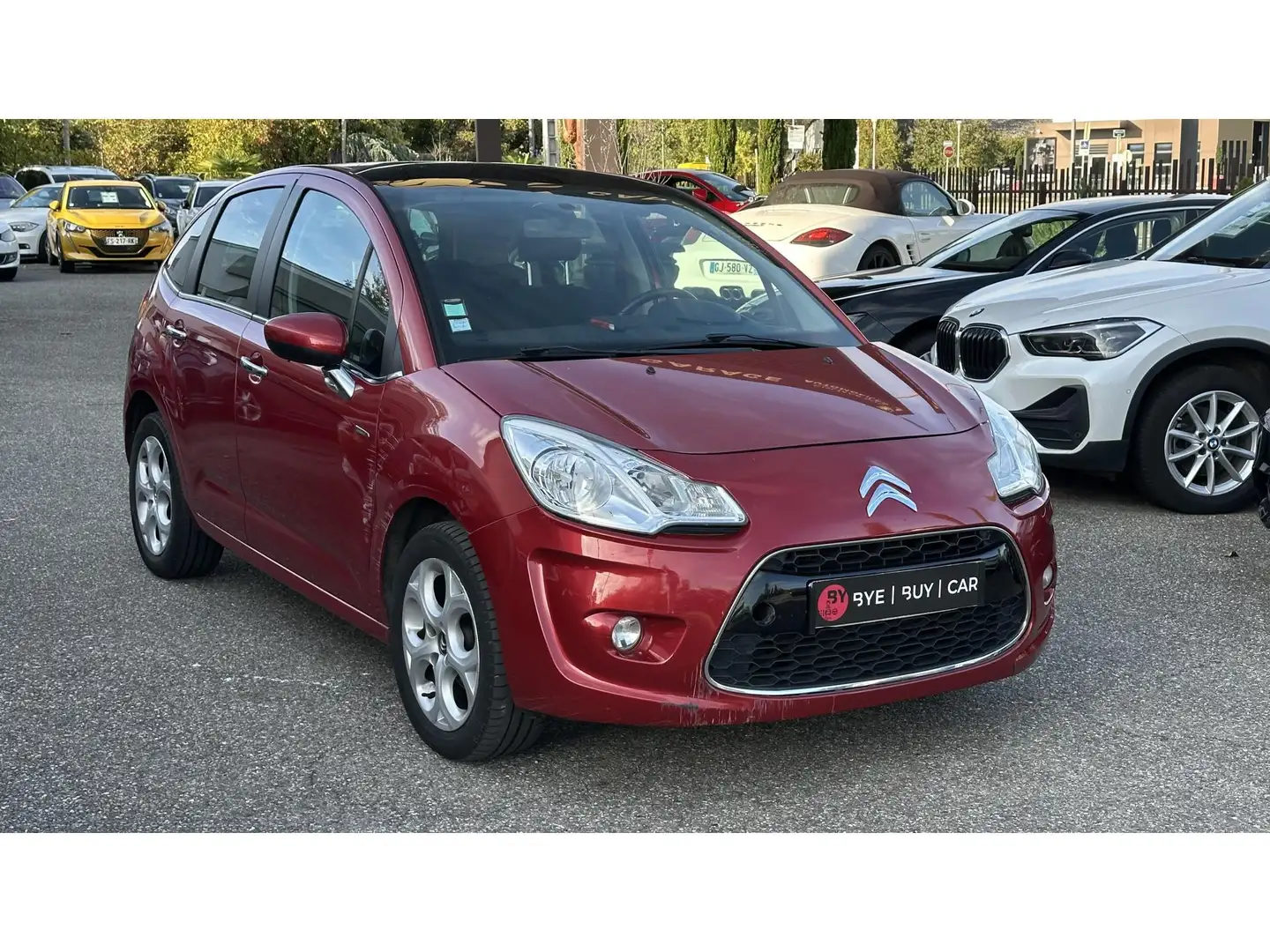 Citroen C3 1.6 e-HDi FAP - 92  BERLINE Exclusive - GARANTE 12 MOIS Rouge - 2