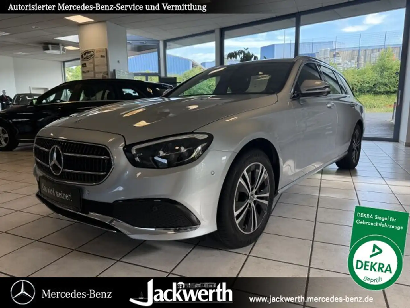 Mercedes-Benz E 220 E 220 d T-Modell AVANTGARDE/Autom./TOP Zustand ! Zilver - 1