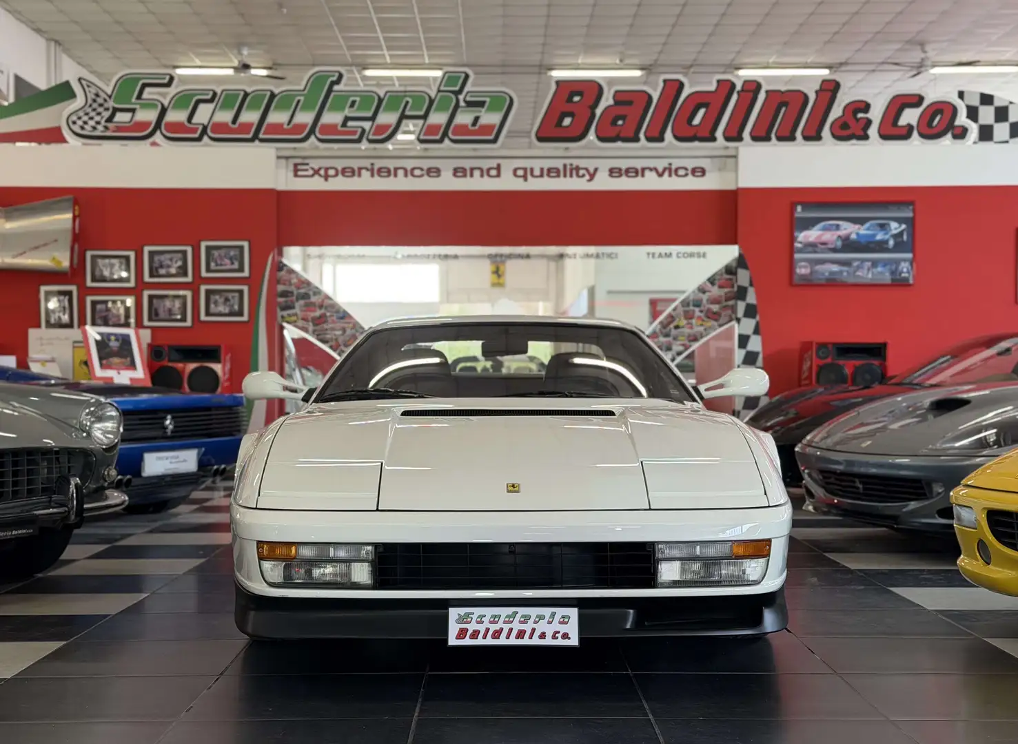 Ferrari Testarossa MONODADO Bianco 100 / Blu medio Weiß - 1