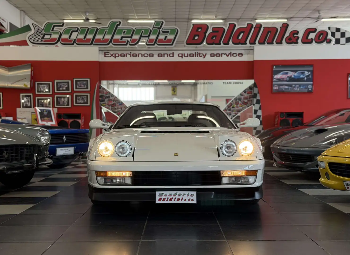 Ferrari Testarossa MONODADO Bianco 100 / Blu medio Weiß - 2