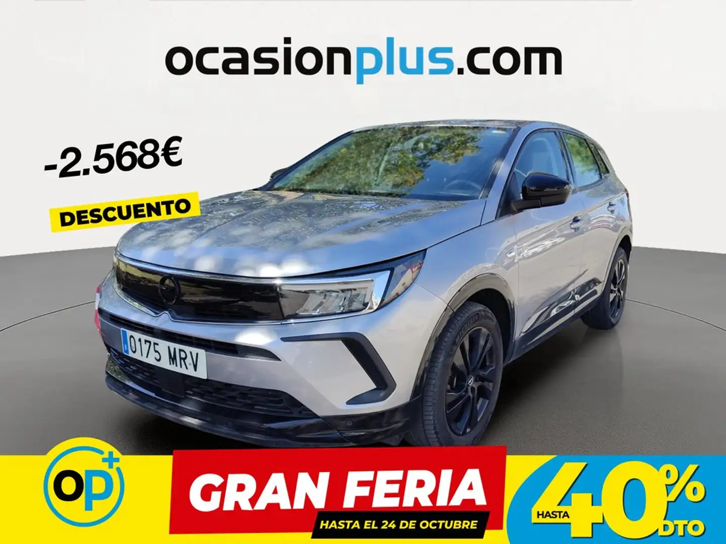 Opel Grandland 1.2T S&S GS 130 Gris - 1