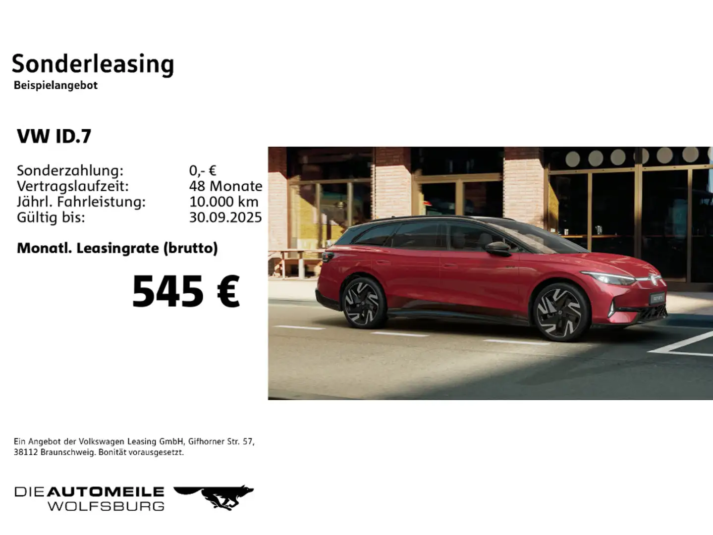 Volkswagen ID.7 Tourer 4Motion GTX HeadUp/Matrix/H+K/Pano/A Rot - 2