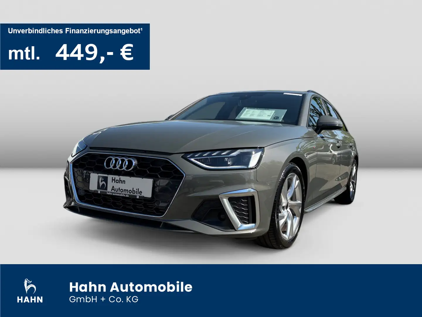 Audi A4 35 2.0TFSI S-trc S-line AHK virtual Cam Grau - 1