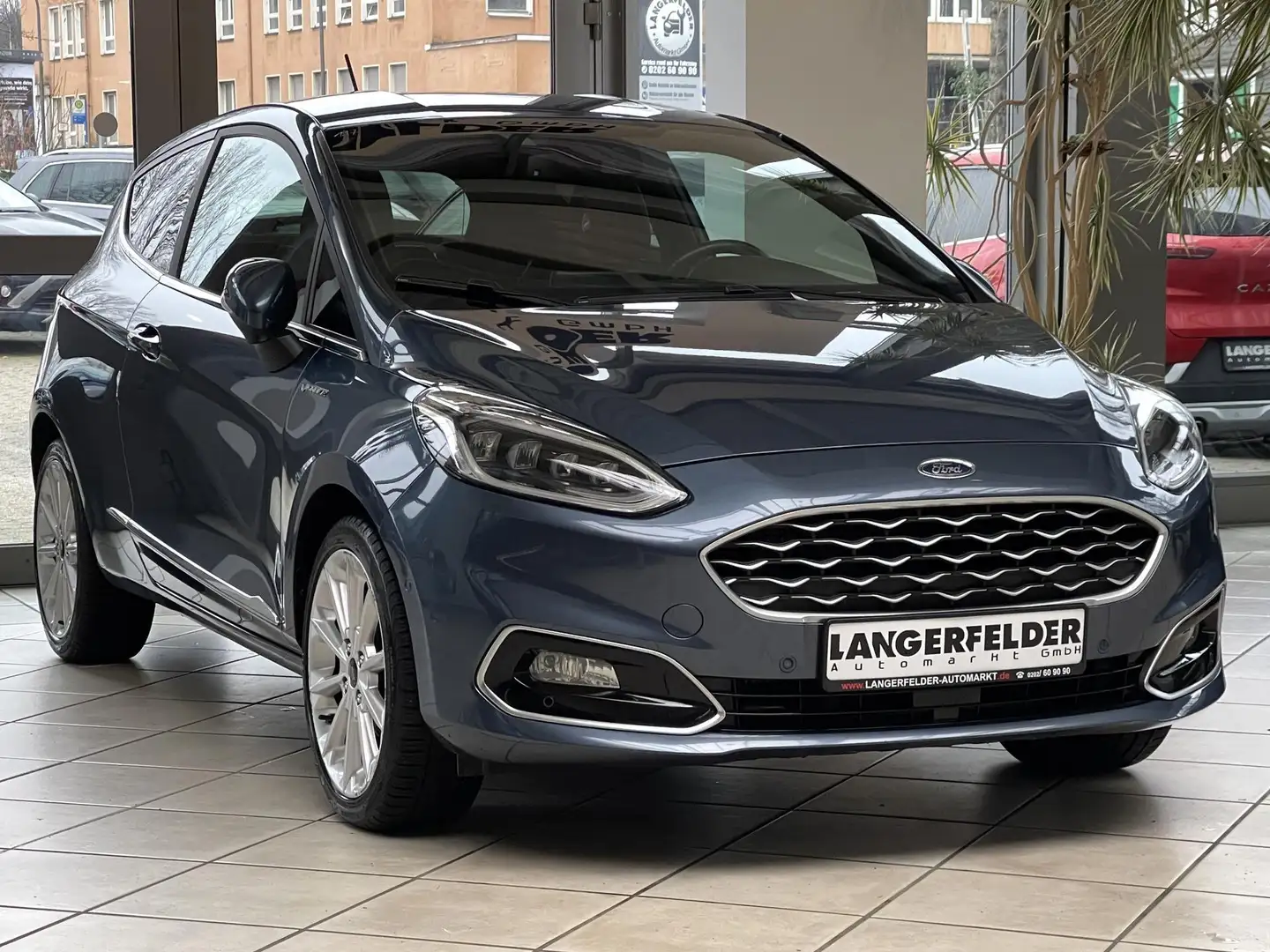 Ford Fiesta Fiesta Vignale S/S|NAVI|LEDER|CAM|ACC|CarPly|B&O Bleu - 1